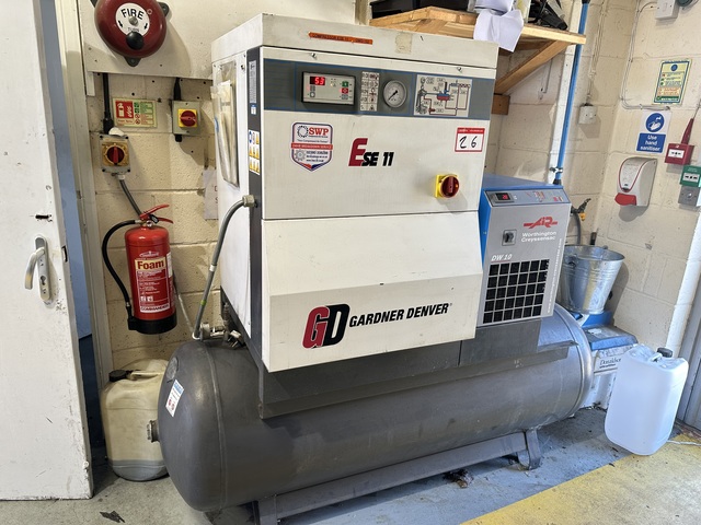 Gardner Denver ESE11 Rotary Screw Air Compressor (2007)