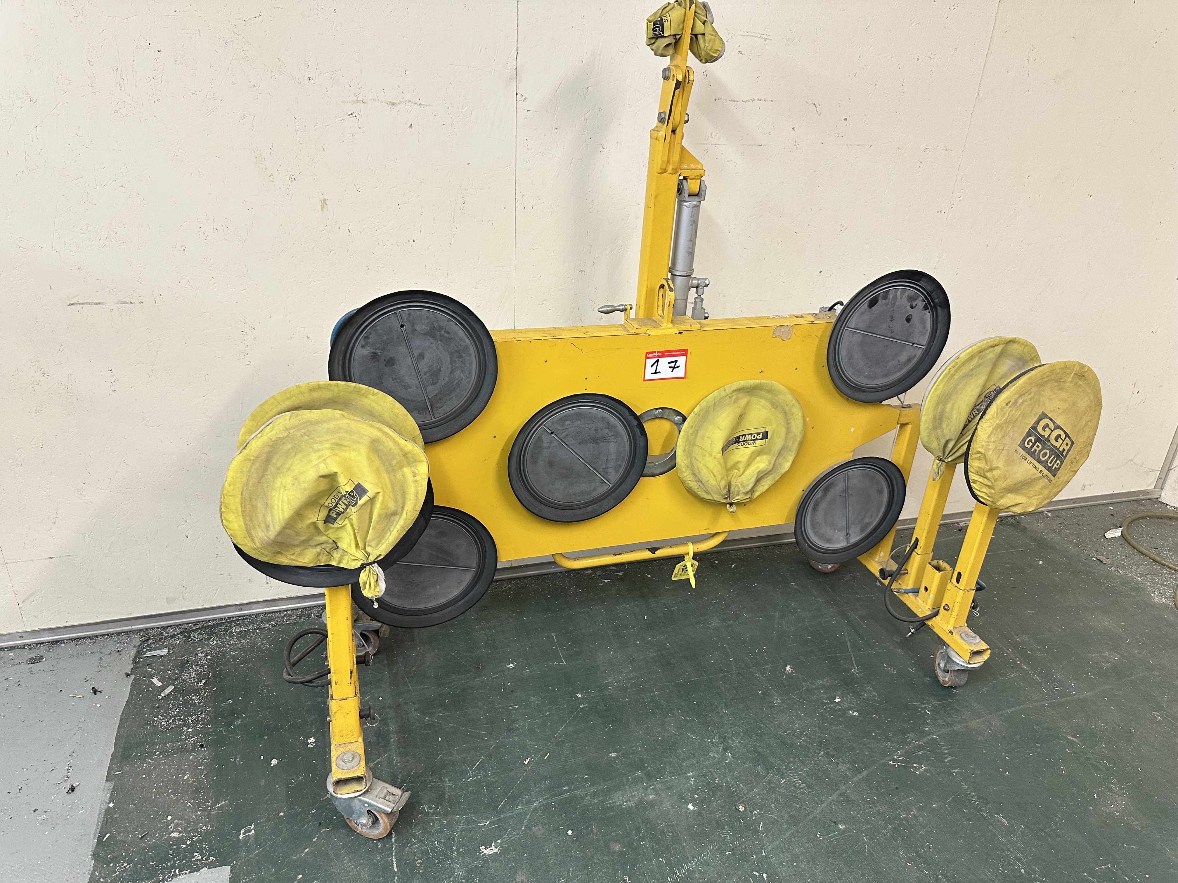Kappel DSZ/12V Pneumatic / 110V Glass Plate Suction Lifter (2016)