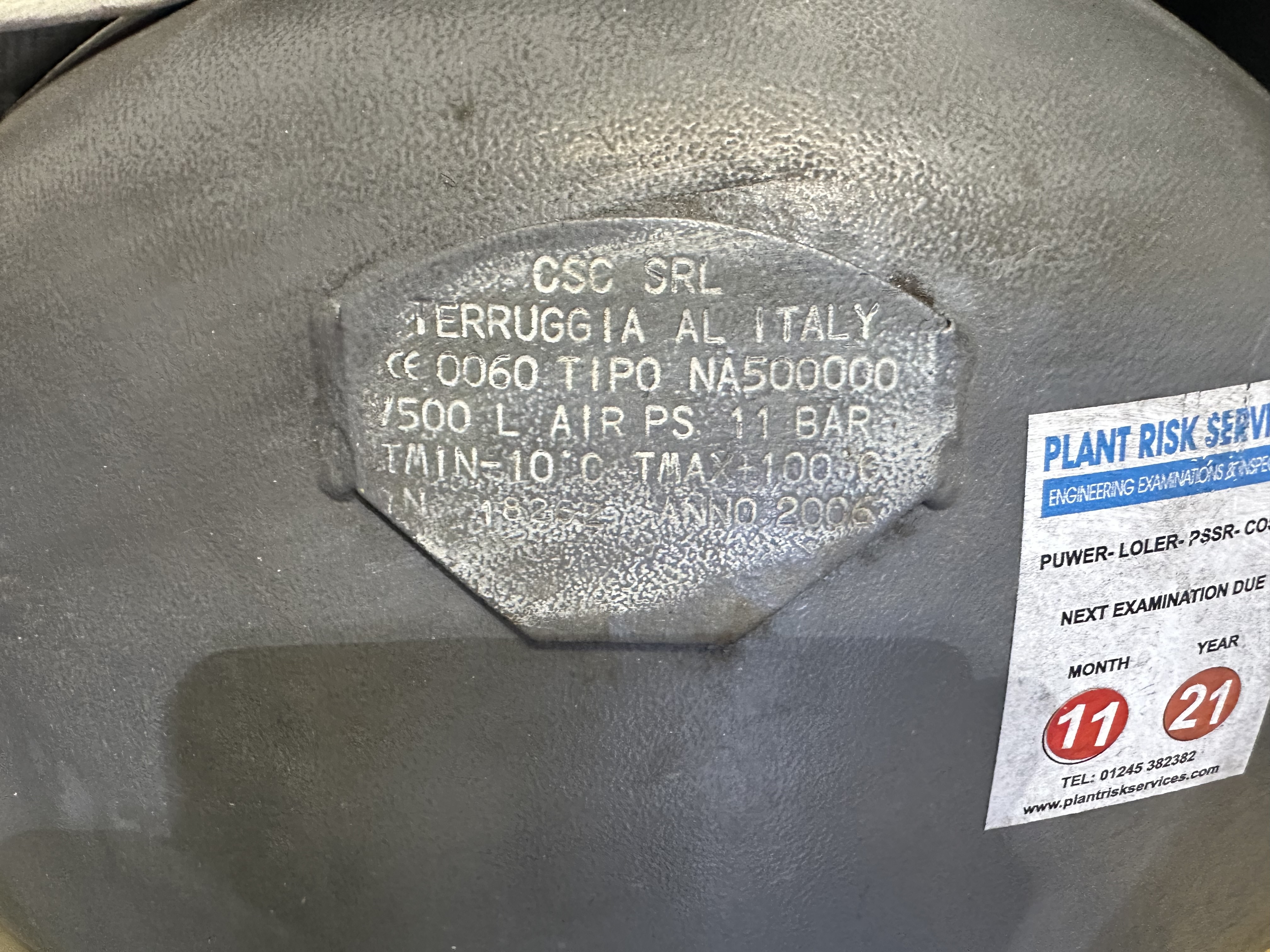 Gardner Denver ESE11 Rotary Screw Air Compressor (2007)