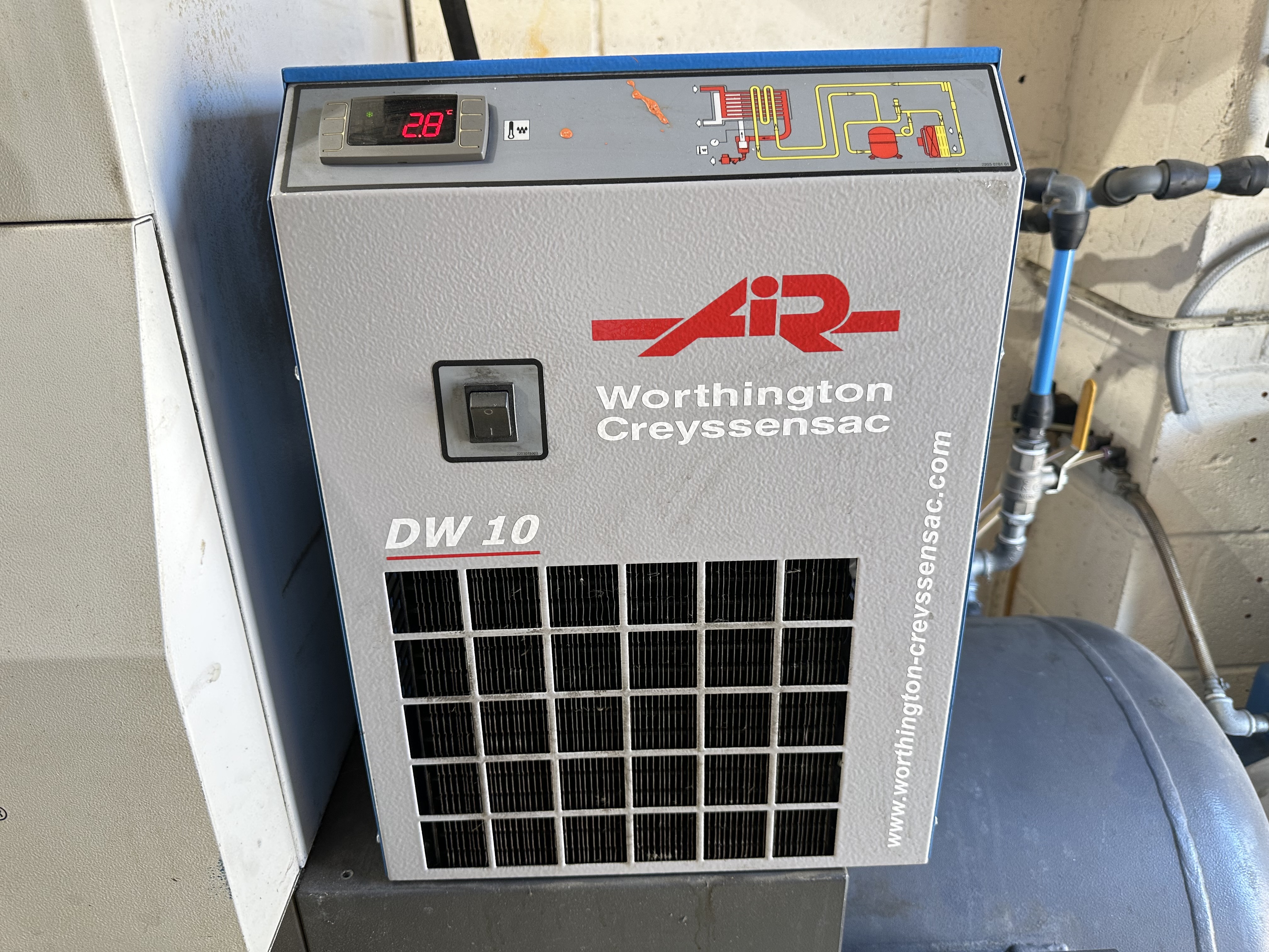 Gardner Denver ESE11 Rotary Screw Air Compressor (2007)