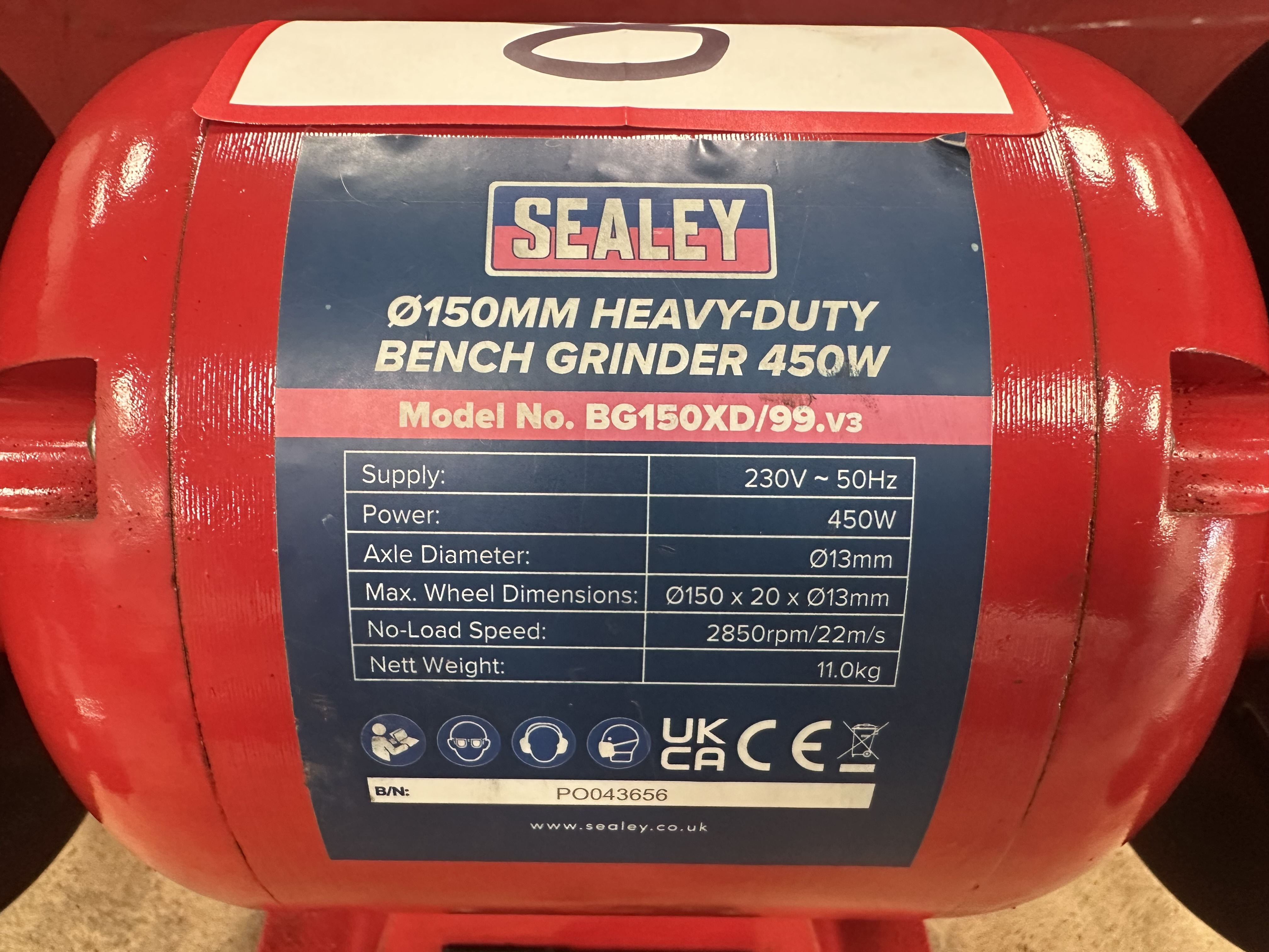 Sealey BG150XD/99.v3 Bench Grinder