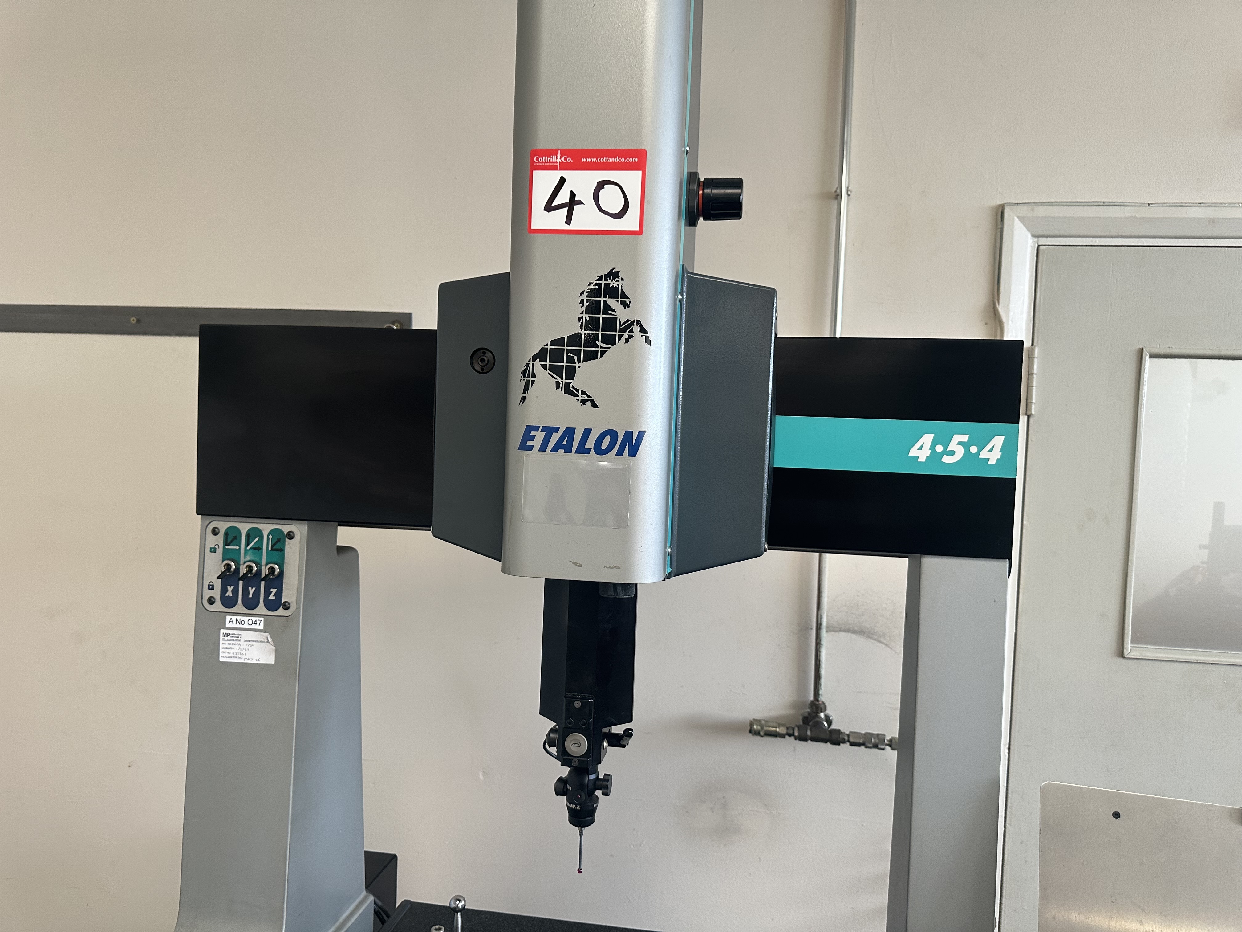 Brown & Sharp Derby 4.5.4 Coordinate Measuring Machine. (1999)