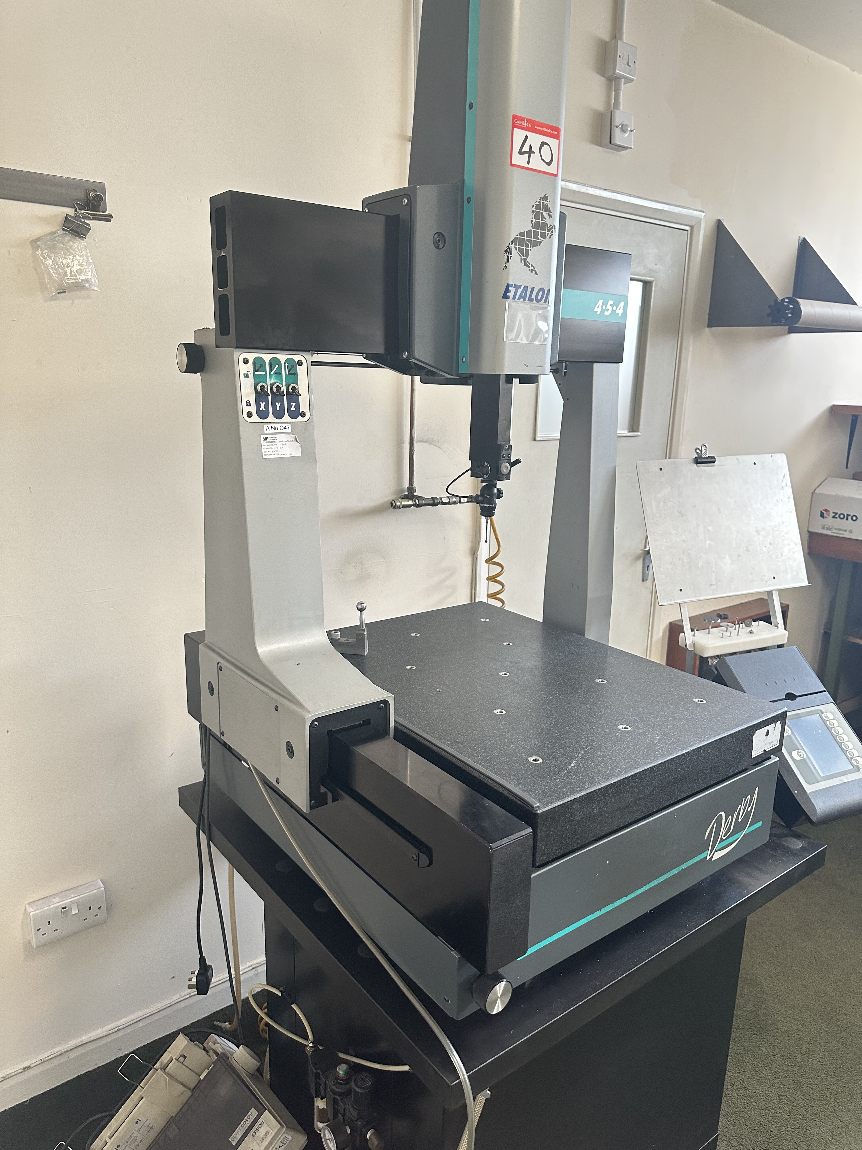 Brown & Sharp Derby 4.5.4 Coordinate Measuring Machine. (1999)