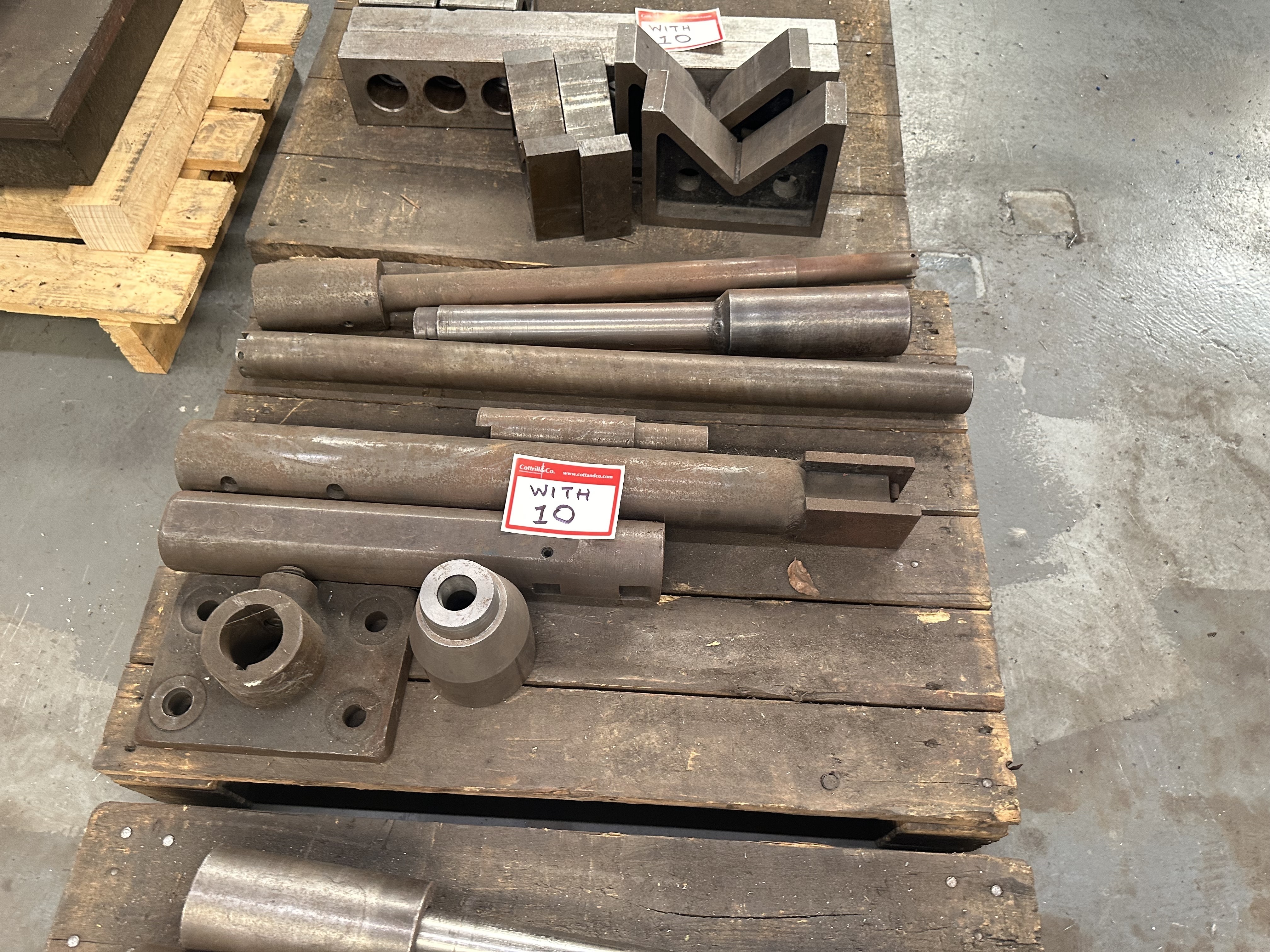Richards PRT 2N Type Horizontal Boring Machine with Mitutoyo 3 Axis DRO 