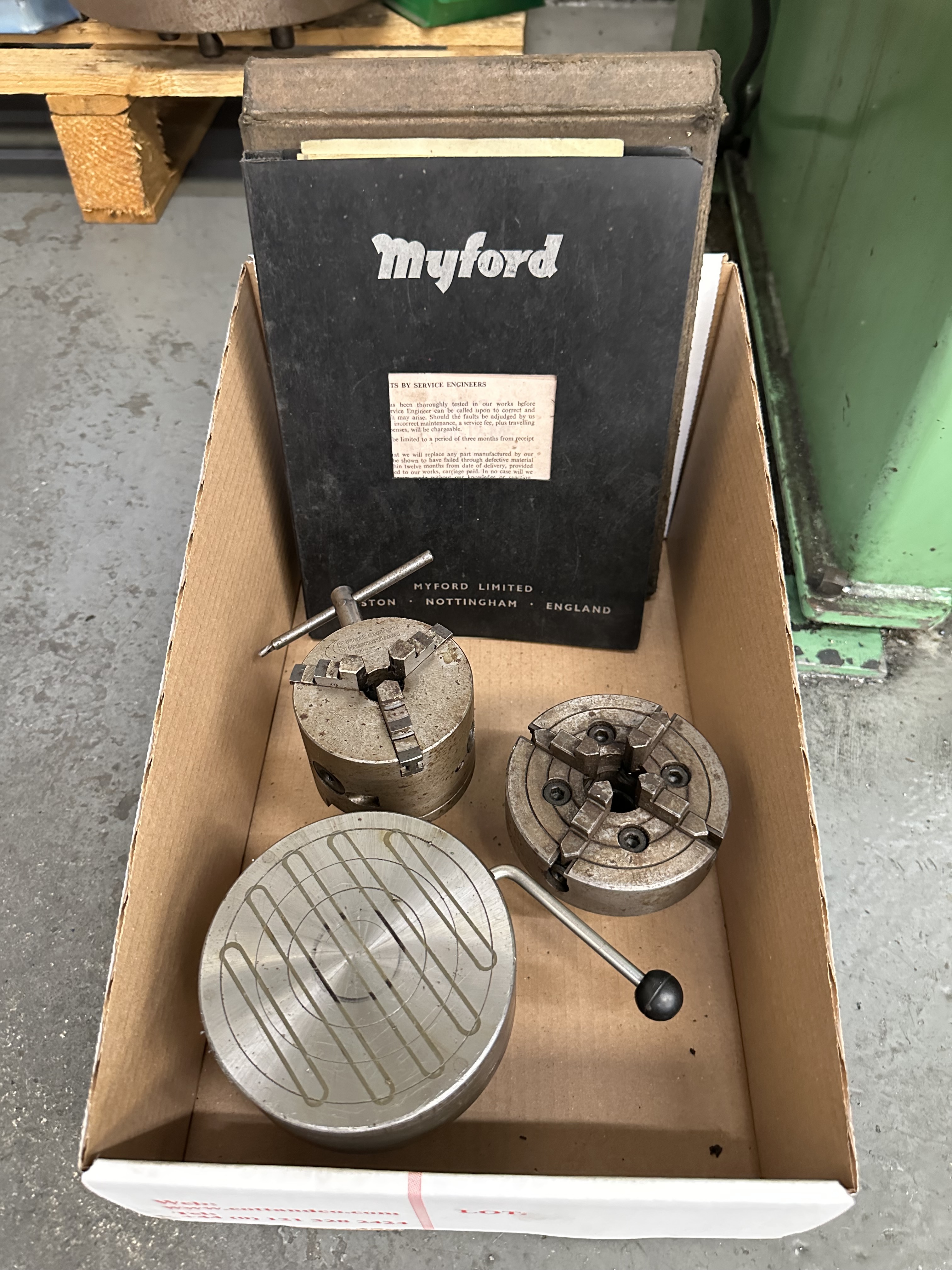 Myford MG-12 Cylindrical Grinder