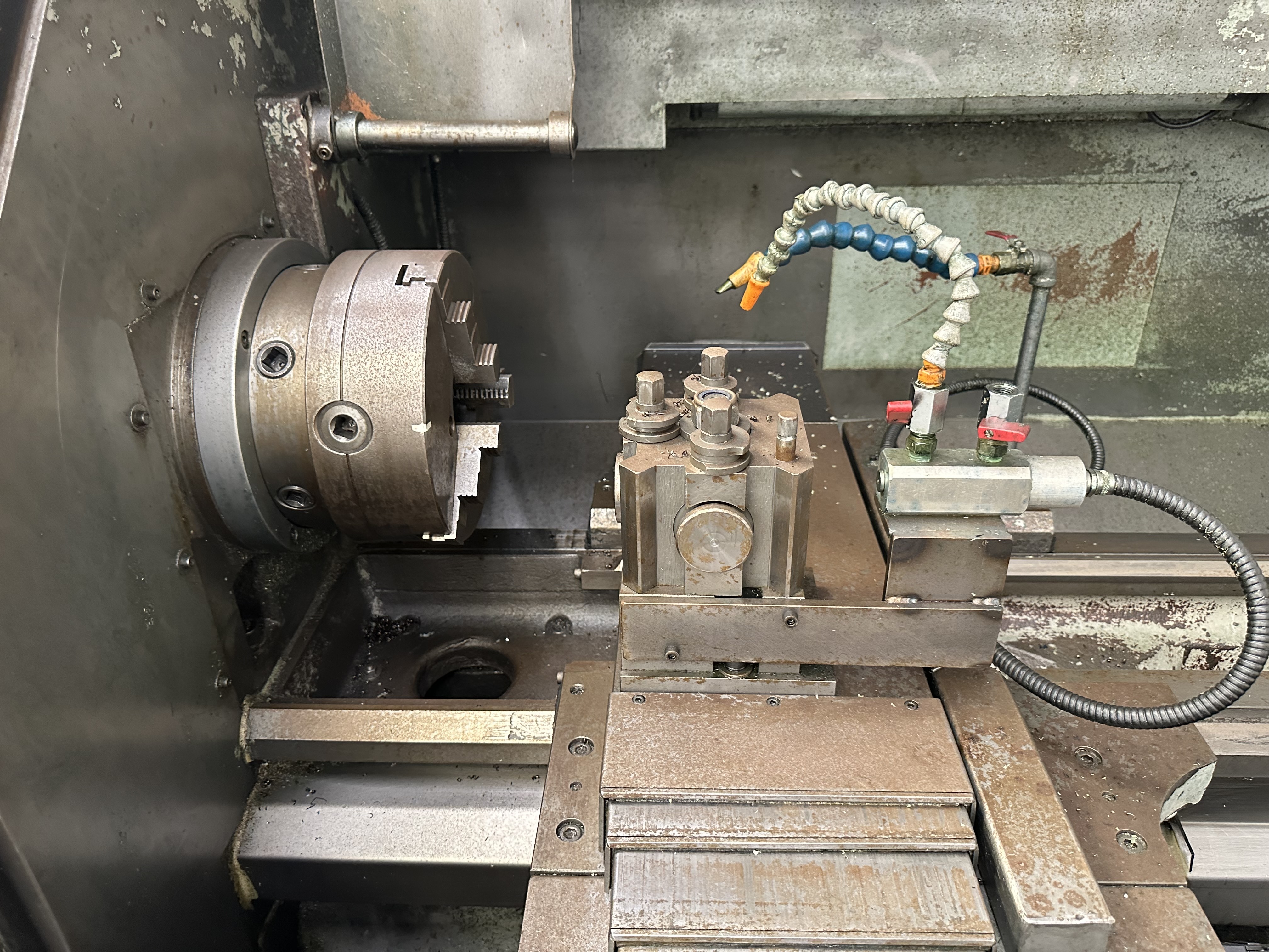 XYZ Proturn 410 CNC/Manual Lathe with Proto Trak LX3 Control