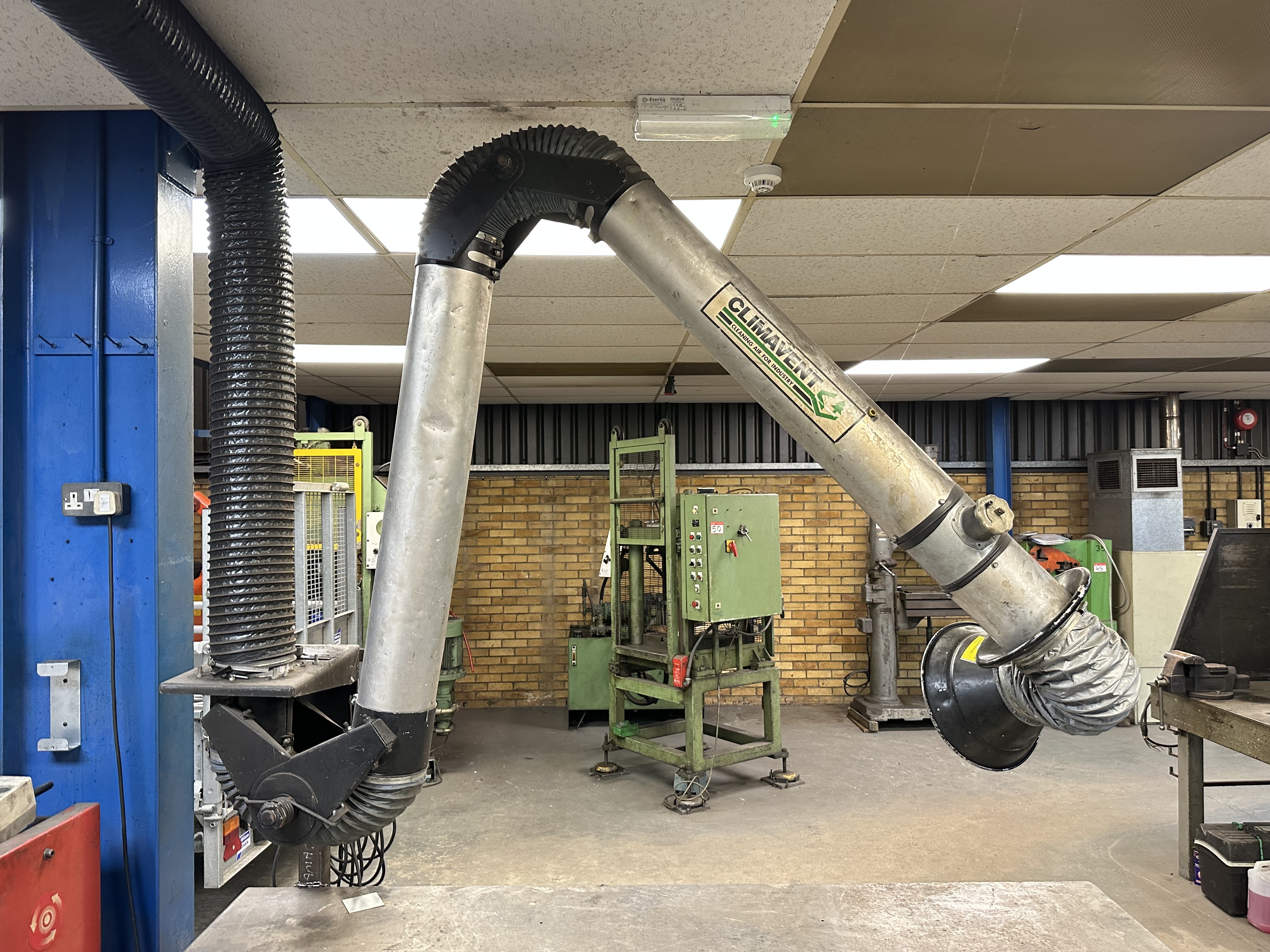Steel Welding Bench with Climavent Extractor