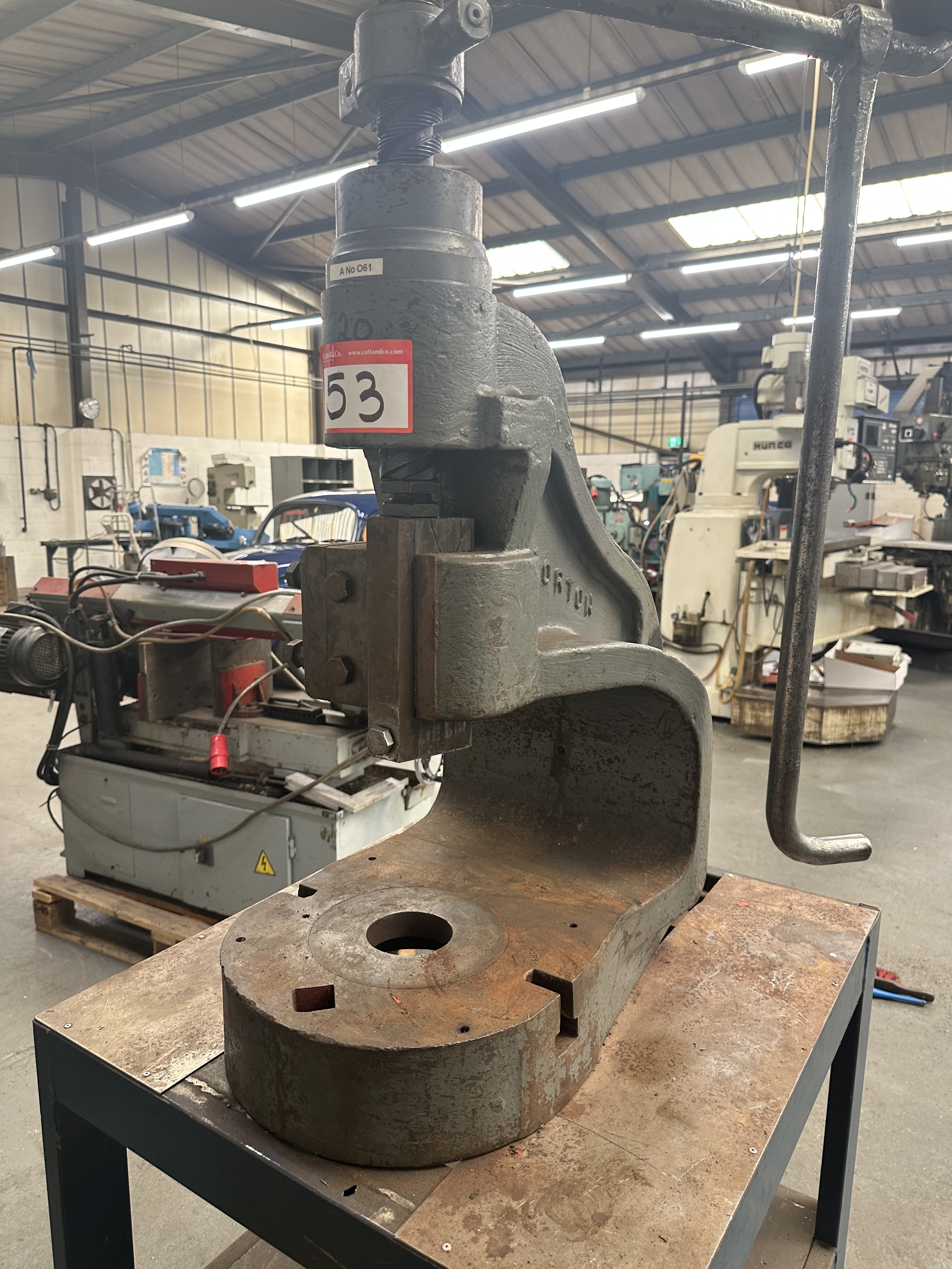 Norton 6DB Manual Fly Press