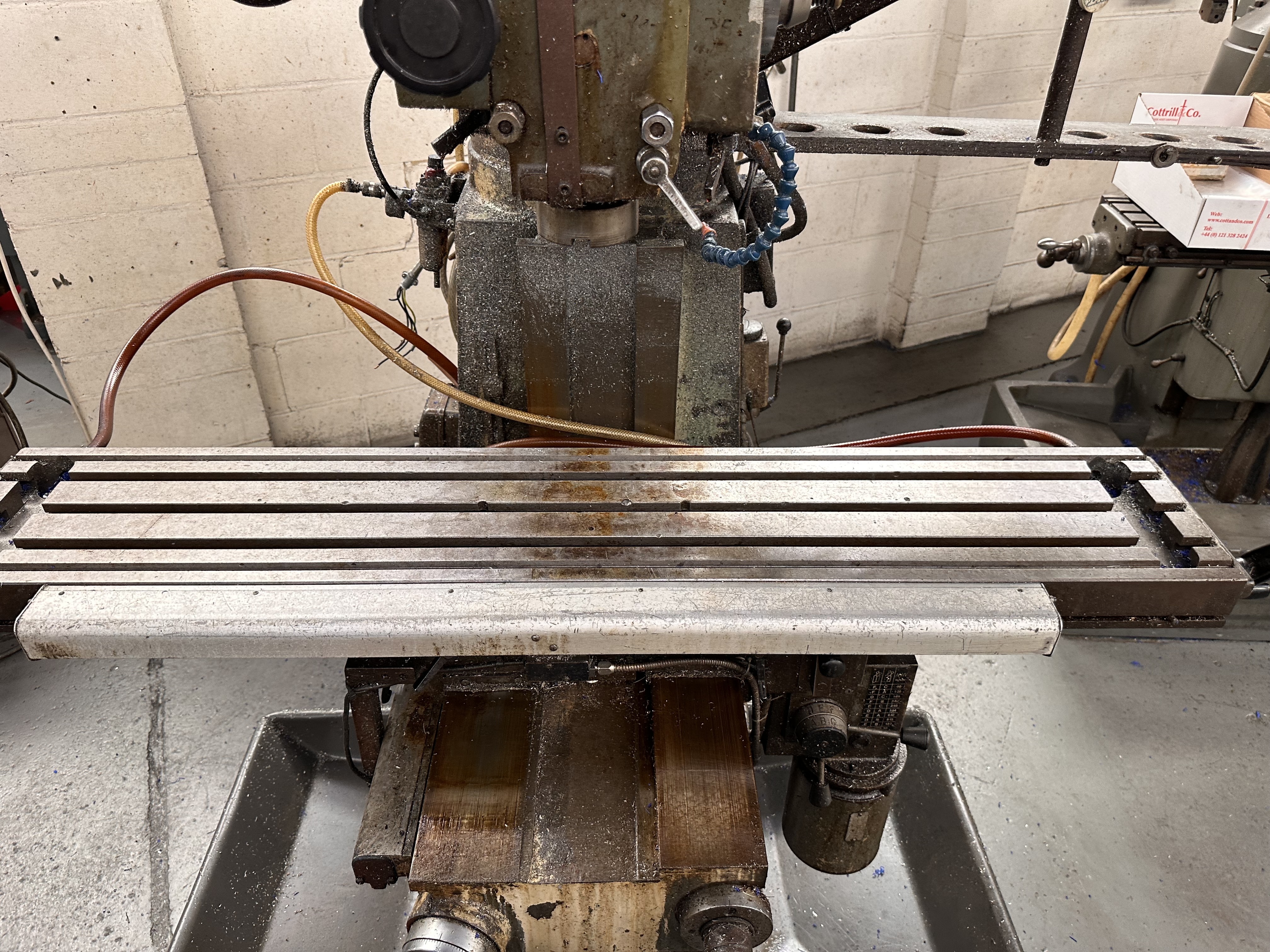 Beavermill MK2 Turret Mill with Anilam 150 Plus 2 Axis DRO