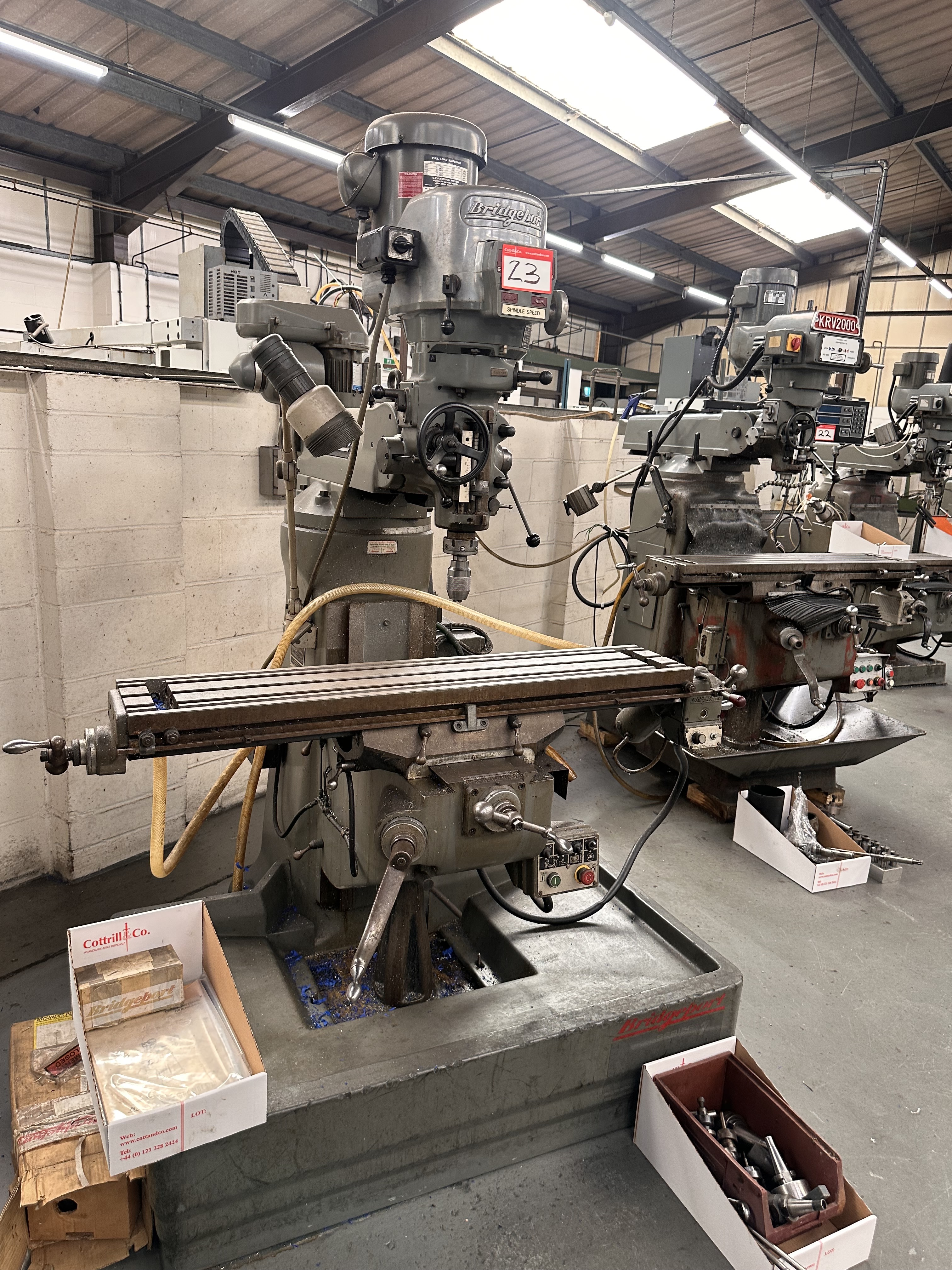 Bridgeport Series 1 Turret Head Milling Machine