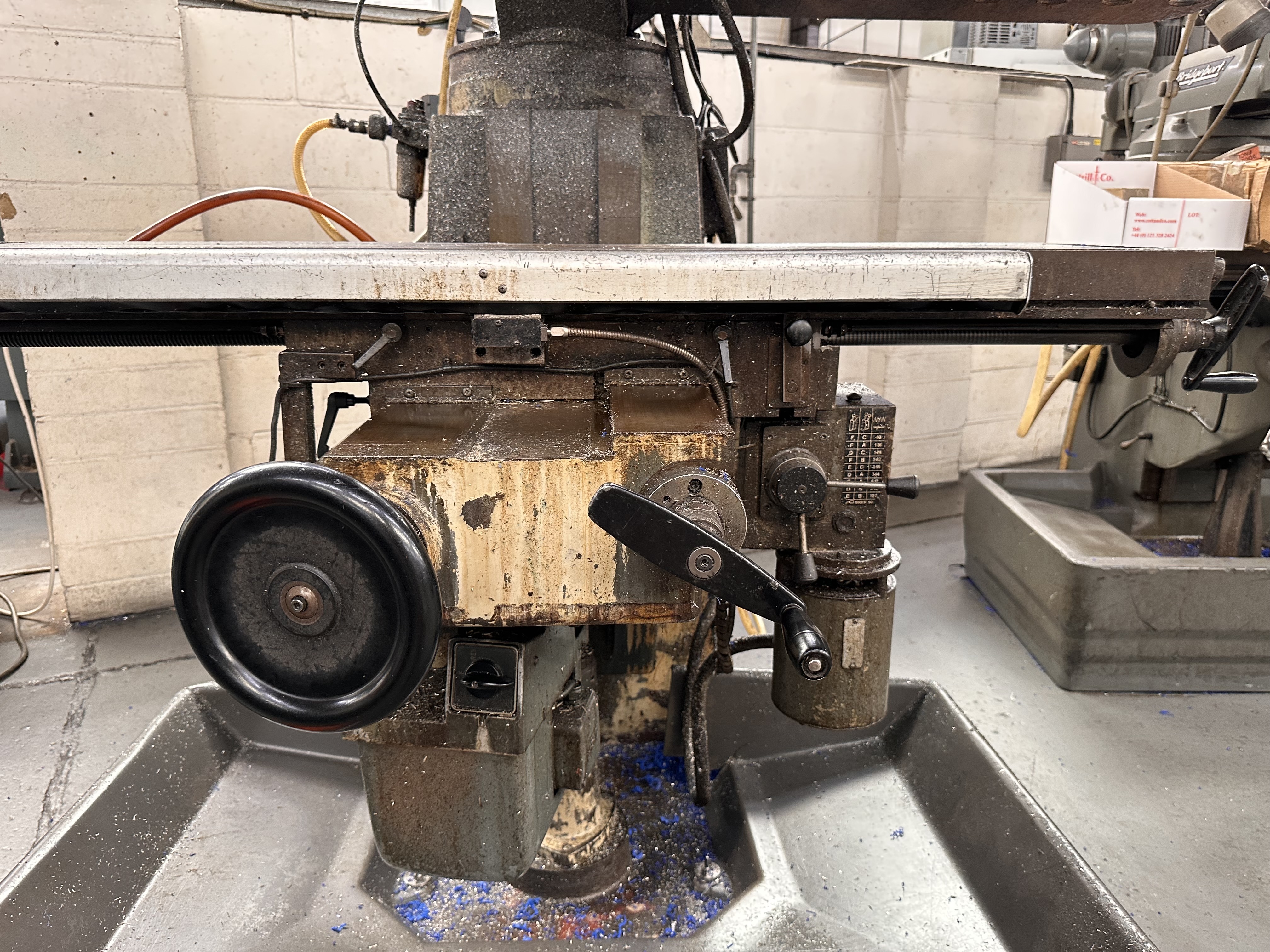 Beavermill MK2 Turret Mill with Anilam 150 Plus 2 Axis DRO
