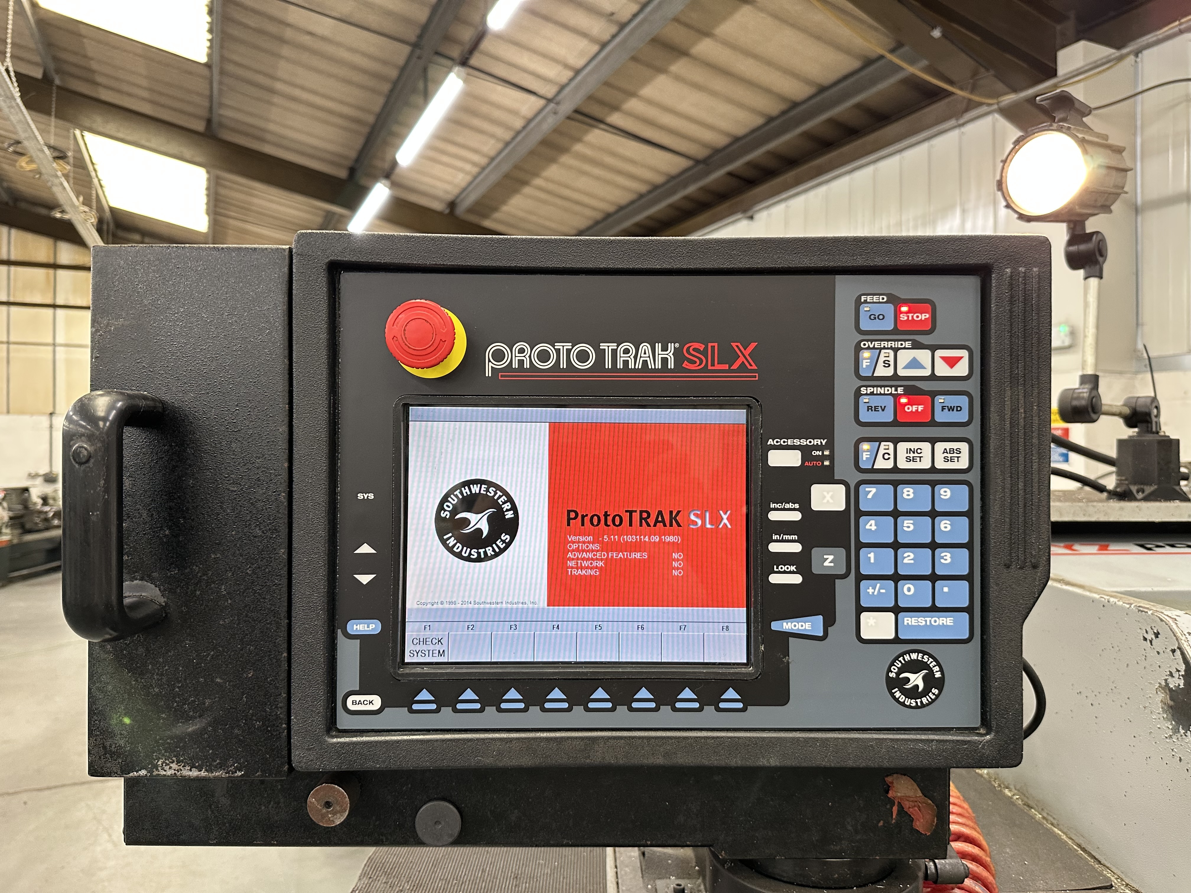 XYZ Proturn SLX 555-2M CNC/Manual Lathe (2005) 