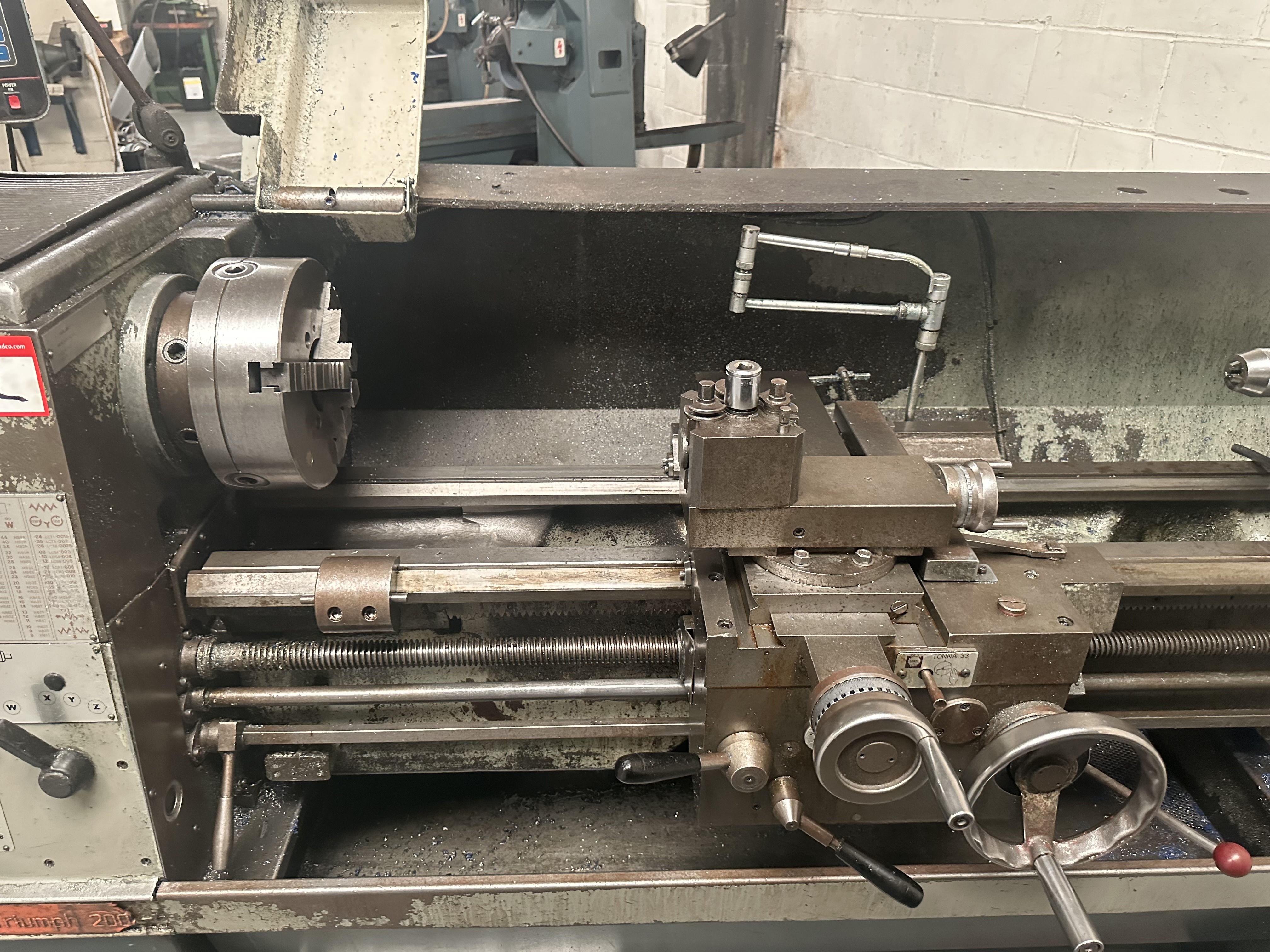 Colchester Triumph 2000 Gap Bed Centre Lathe with Acu-rite III 2 Axis DRO
