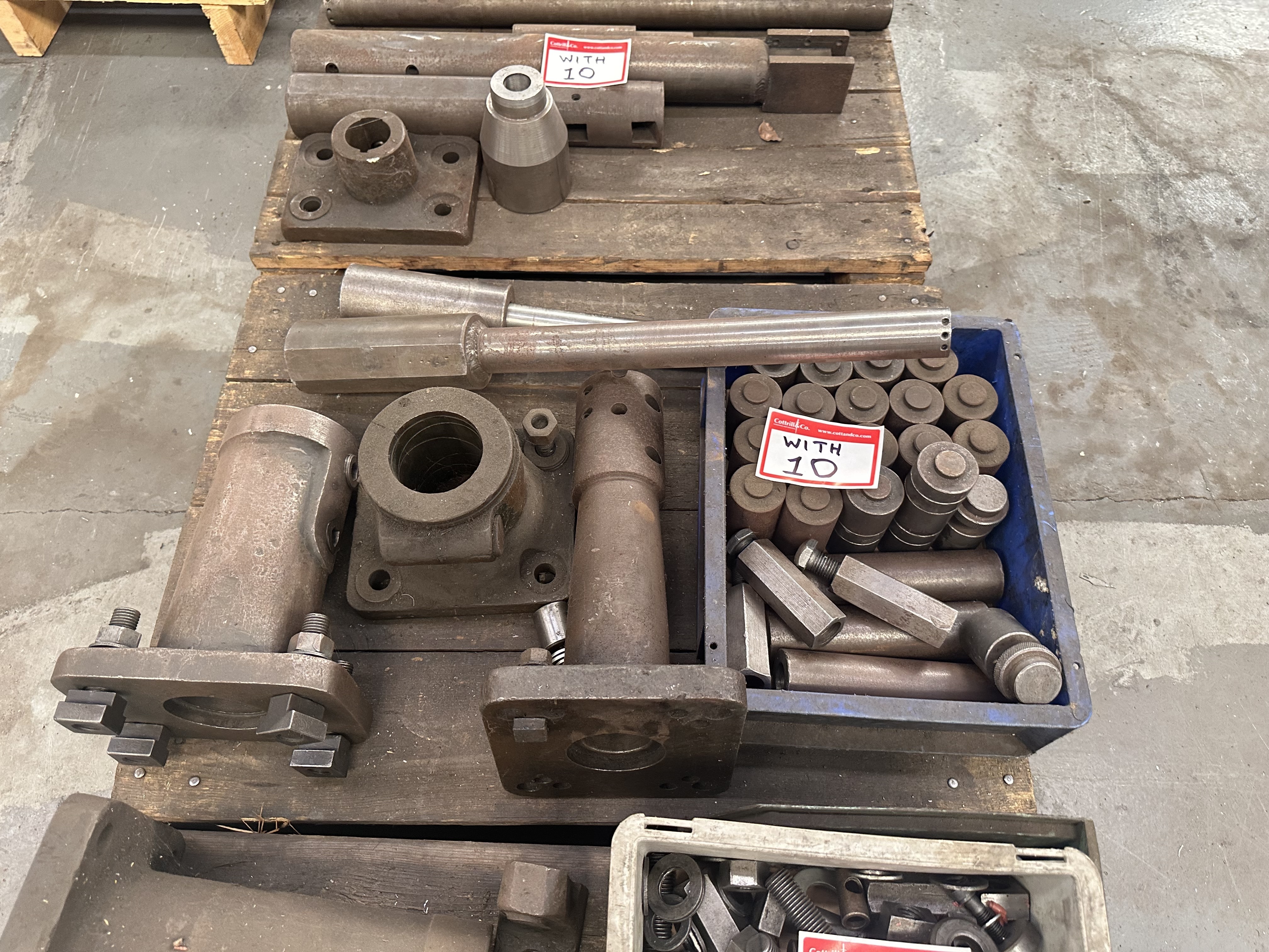 Richards PRT 2N Type Horizontal Boring Machine with Mitutoyo 3 Axis DRO 