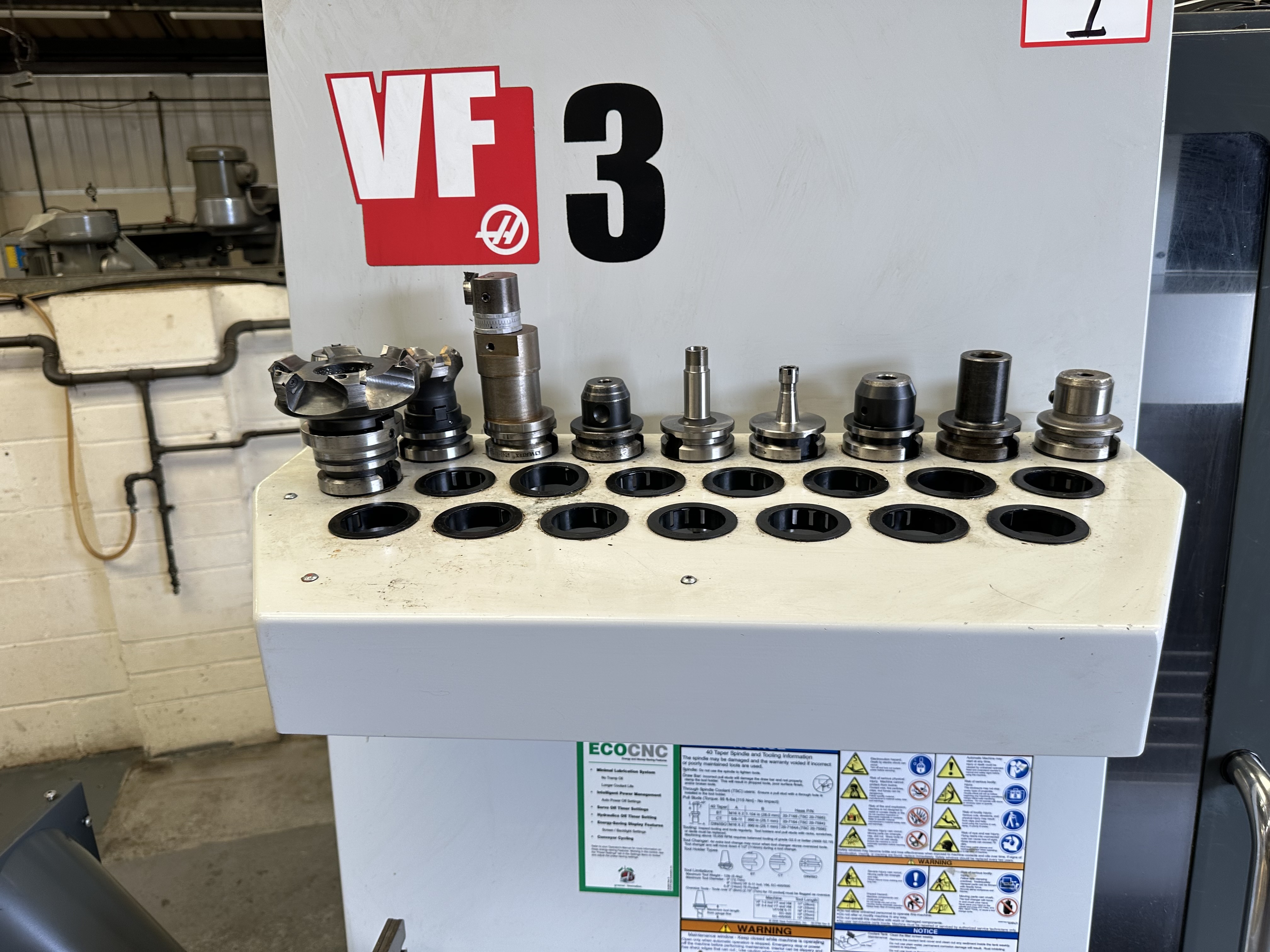Haas VF3 CNC Vertical Machining Centre with Haas Control. (11/2010)
