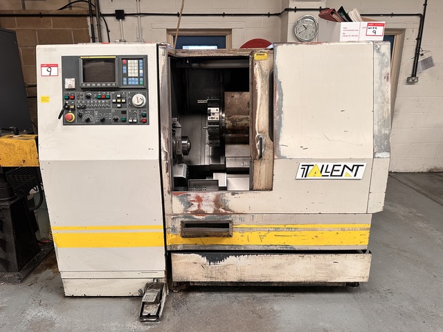 Hardinge Talent Slant Bed CNC Lathe Model TI with Fanuc OT-B CNC Control