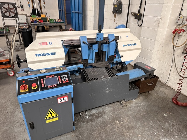 Karmetal Prosaw Pro300- RFA Fully Automatic Horizontal Bandsaw (2012)