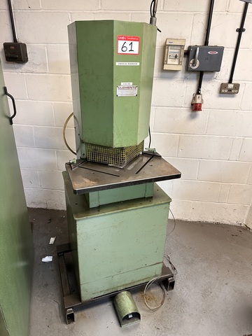 Clements Engineering Corner Notching Machine