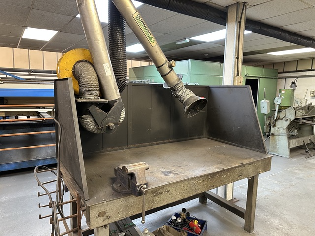 Steel Welding Bench with Climavent Extractor
