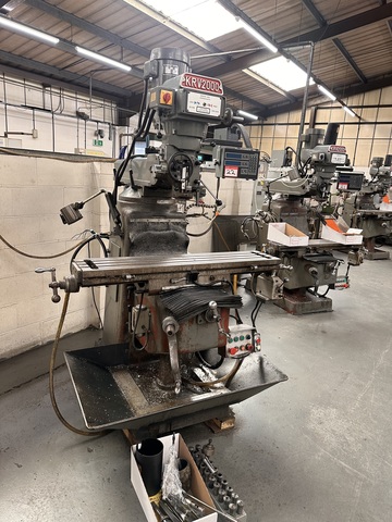 XYZ KRV2000 Turret Mill