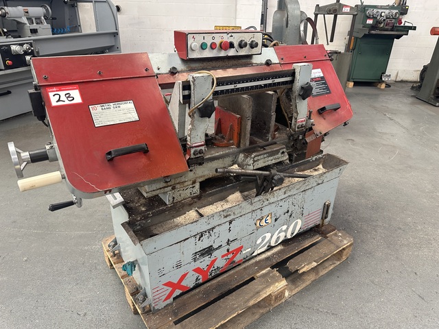 XYZ 260 10" Horizontal Bandsaw Model UE-250A