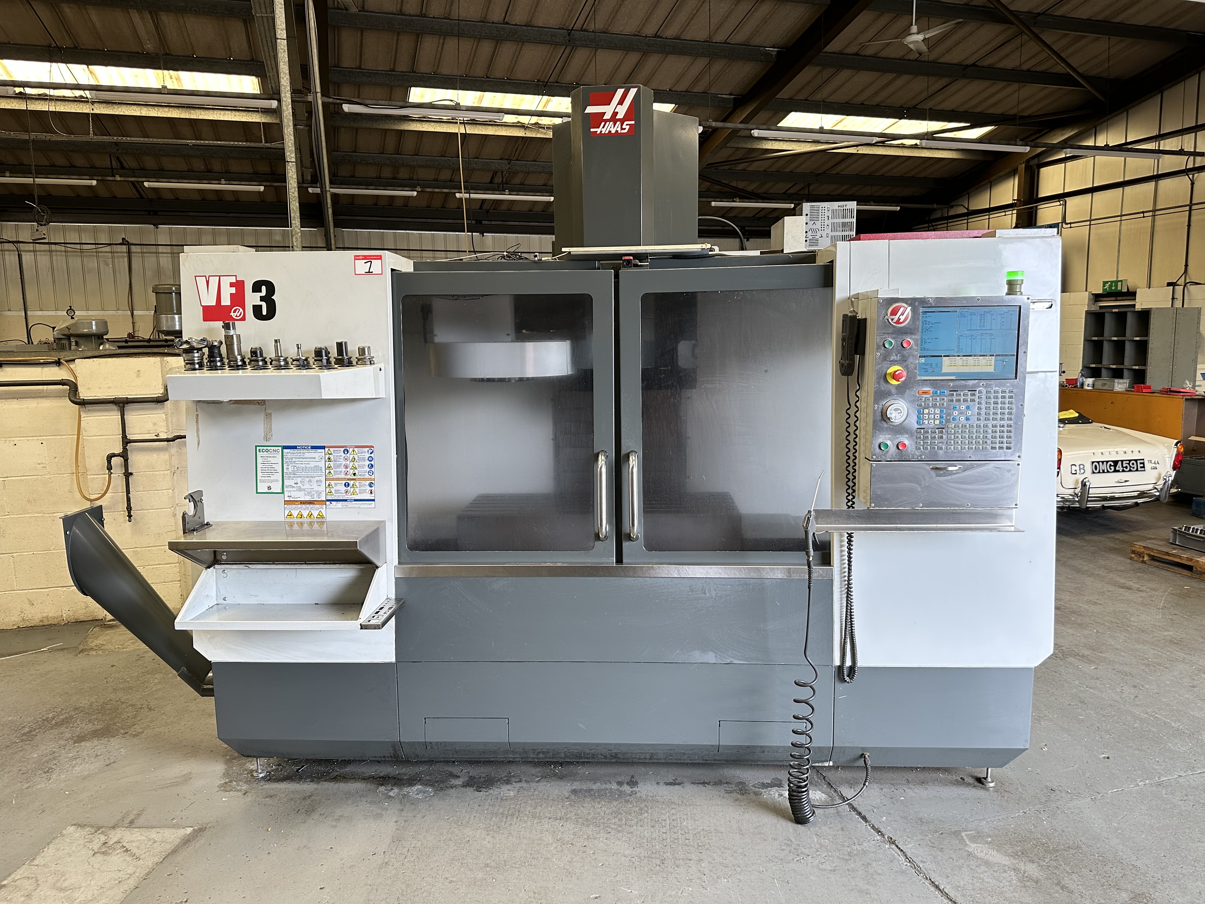 3500 - Range of Haas Machining Centres, XYZ Lathes, Milling Machines, Sheet Metal & Toolroom Machinery and Equipment previously used by Samar Precision Engineering