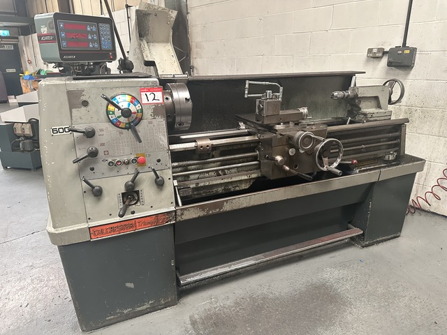 Colchester Triumph 2000 Gap Bed Centre Lathe with Acu-rite III 2 Axis DRO