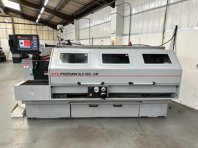 XYZ Proturn SLX 555-2M CNC/Manual Lathe (2005) 