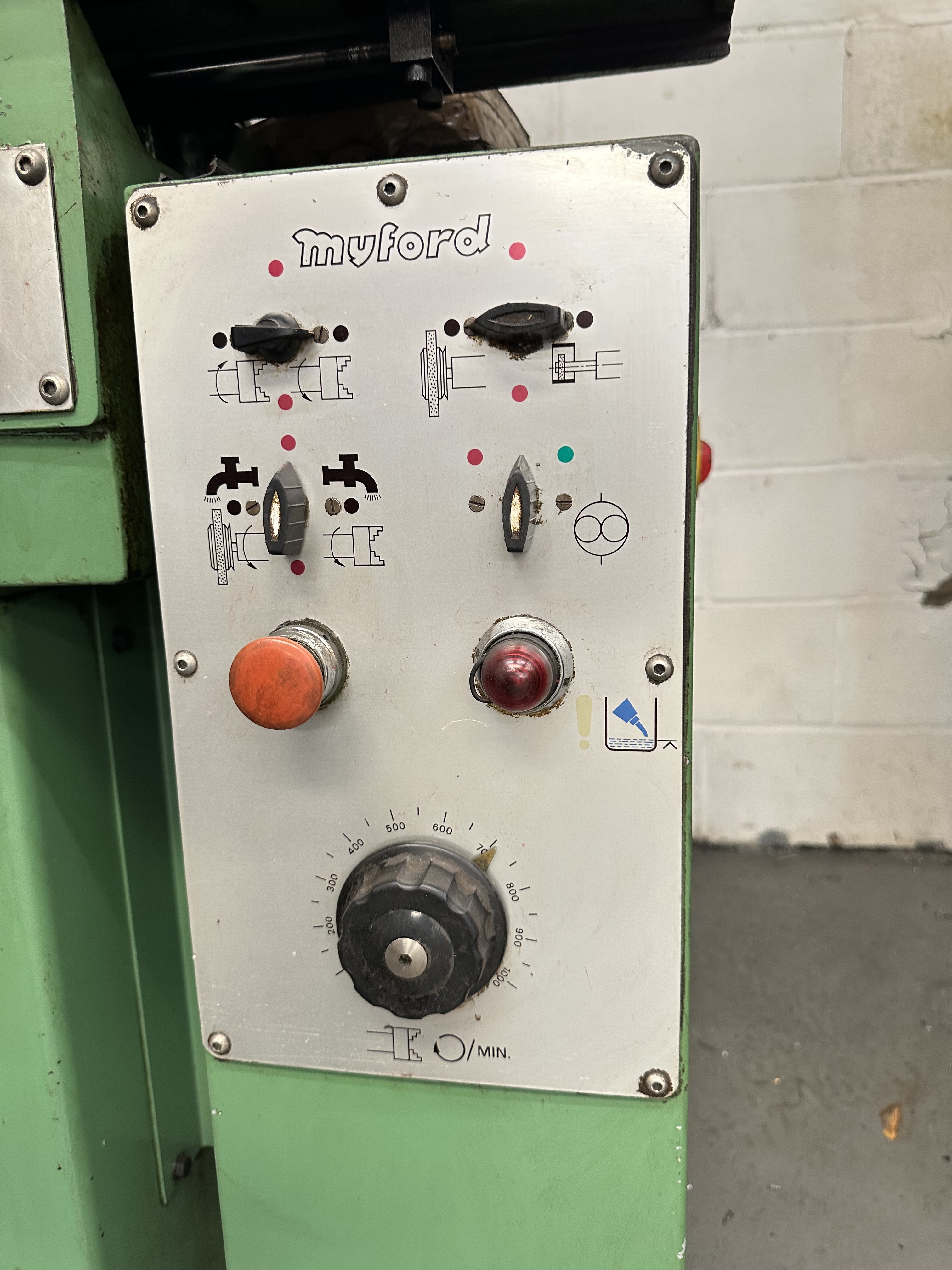 Myford MG-12 Cylindrical Grinder