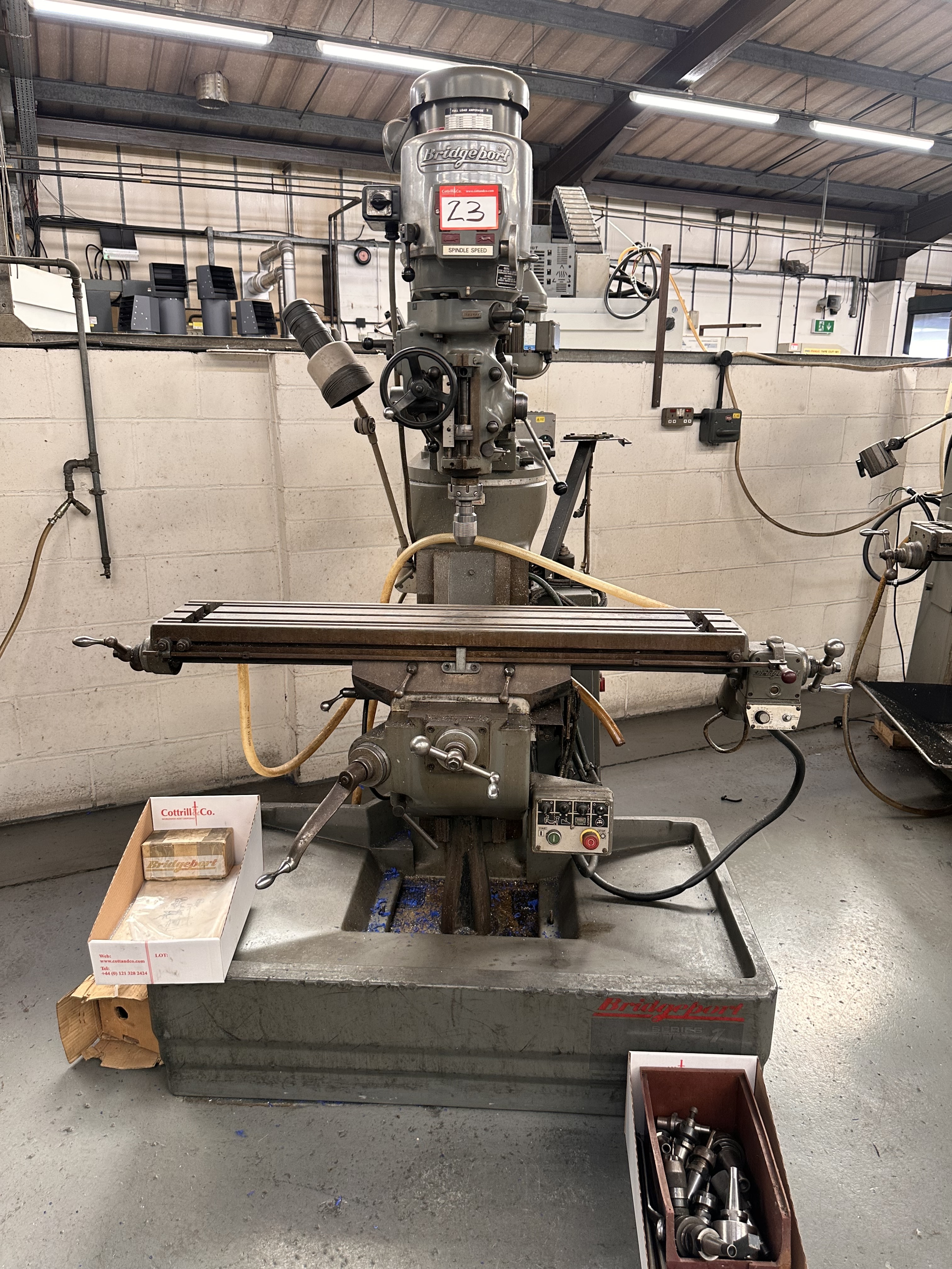 Bridgeport Series 1 Turret Head Milling Machine