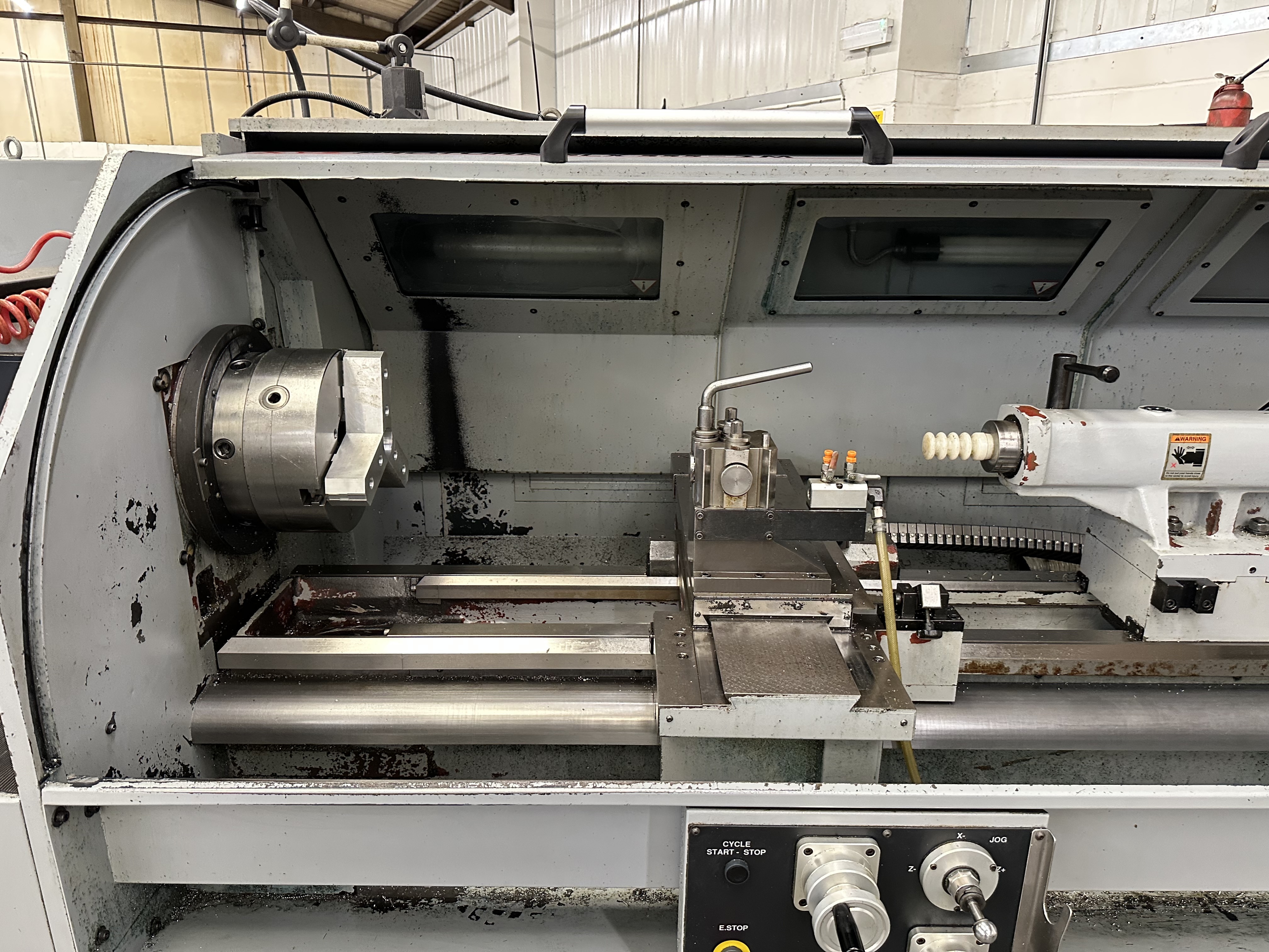 XYZ Proturn SLX 555-2M CNC/Manual Lathe (2005) 