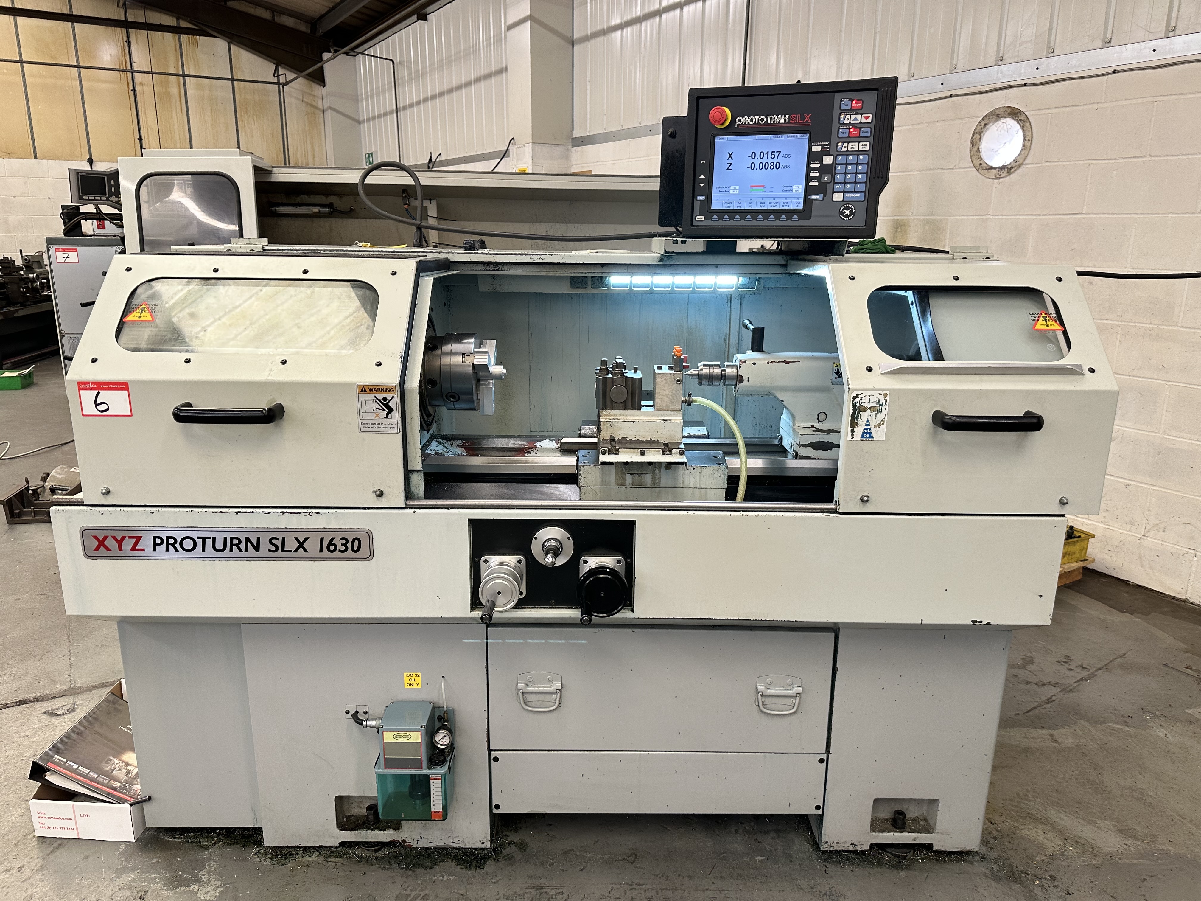 XYZ Proturn SLX1630 Lathe (2013)