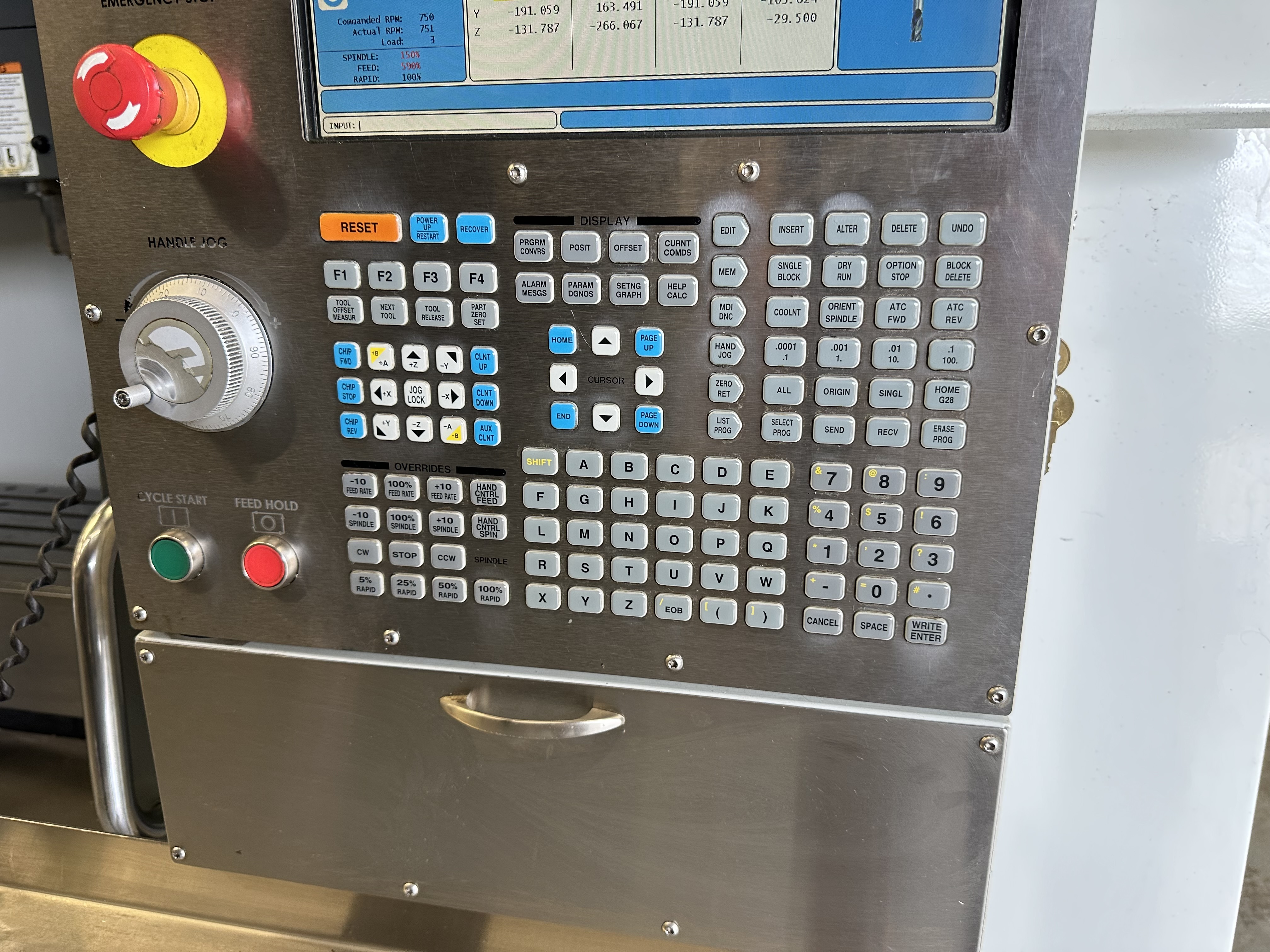 Haas VF3 CNC Vertical Machining Centre with Haas Control. (11/2010)