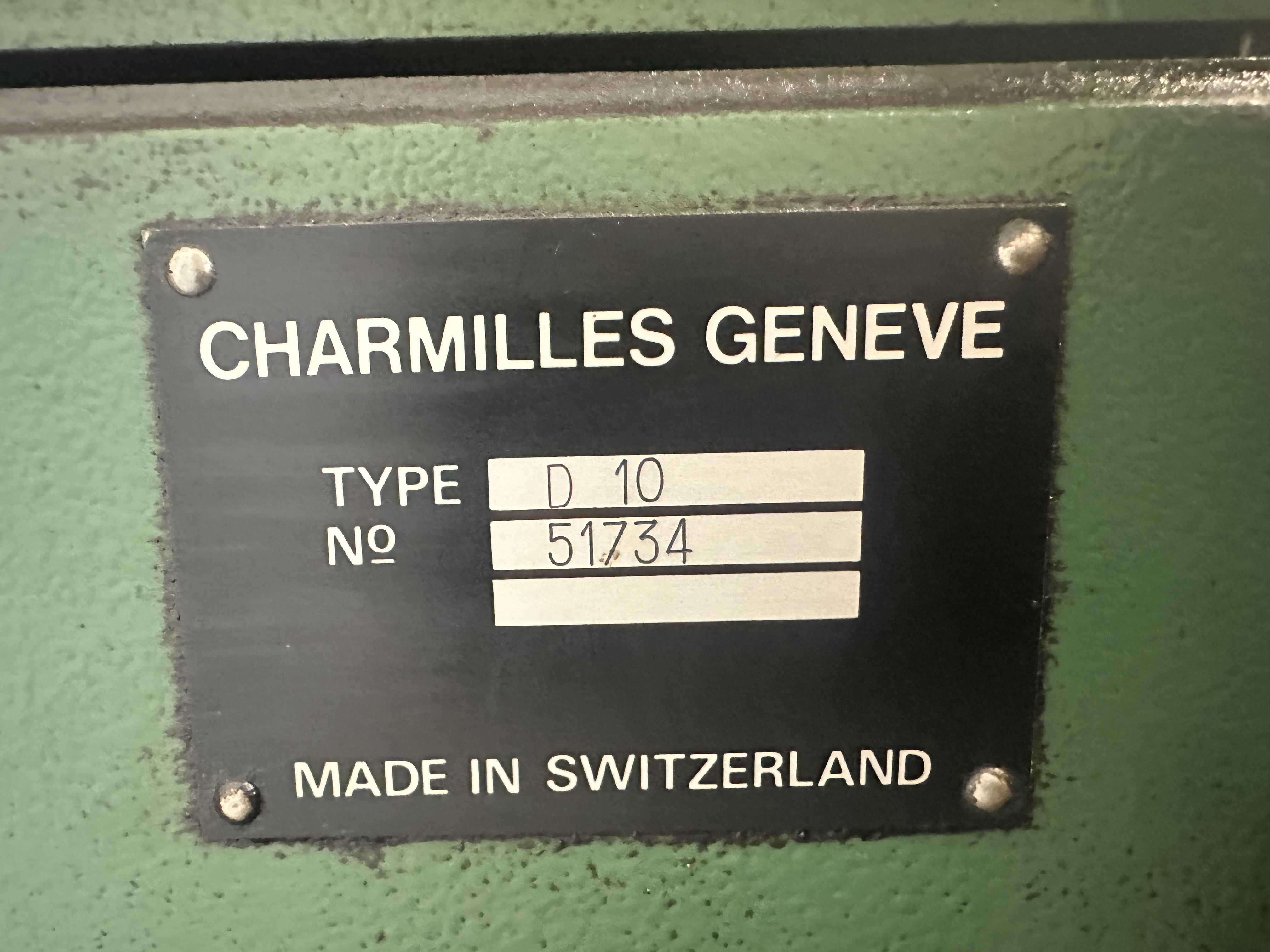 Charmilles D10 Bench Mounted Spark Eroder