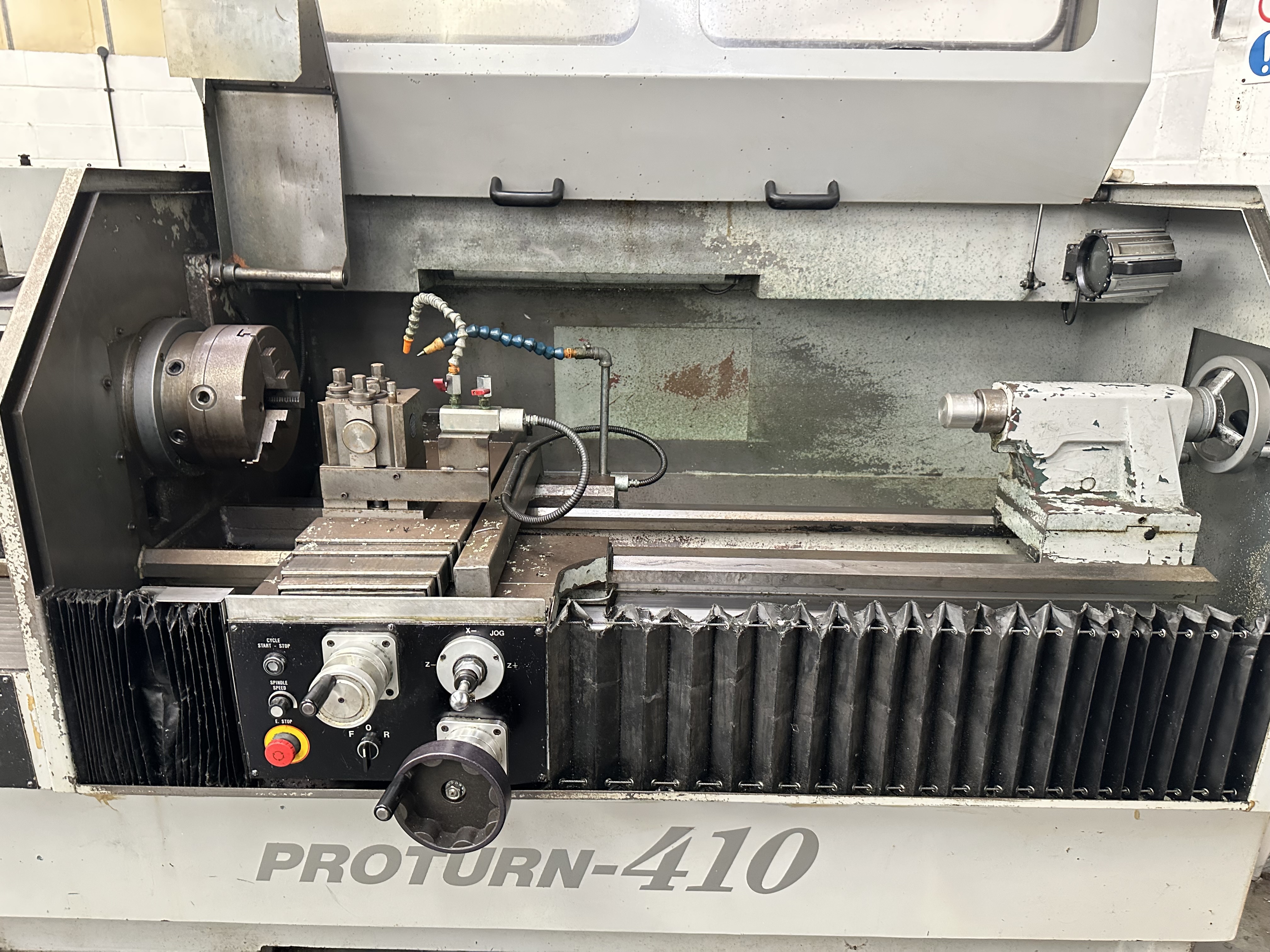 XYZ Proturn 410 CNC/Manual Lathe with Proto Trak LX3 Control