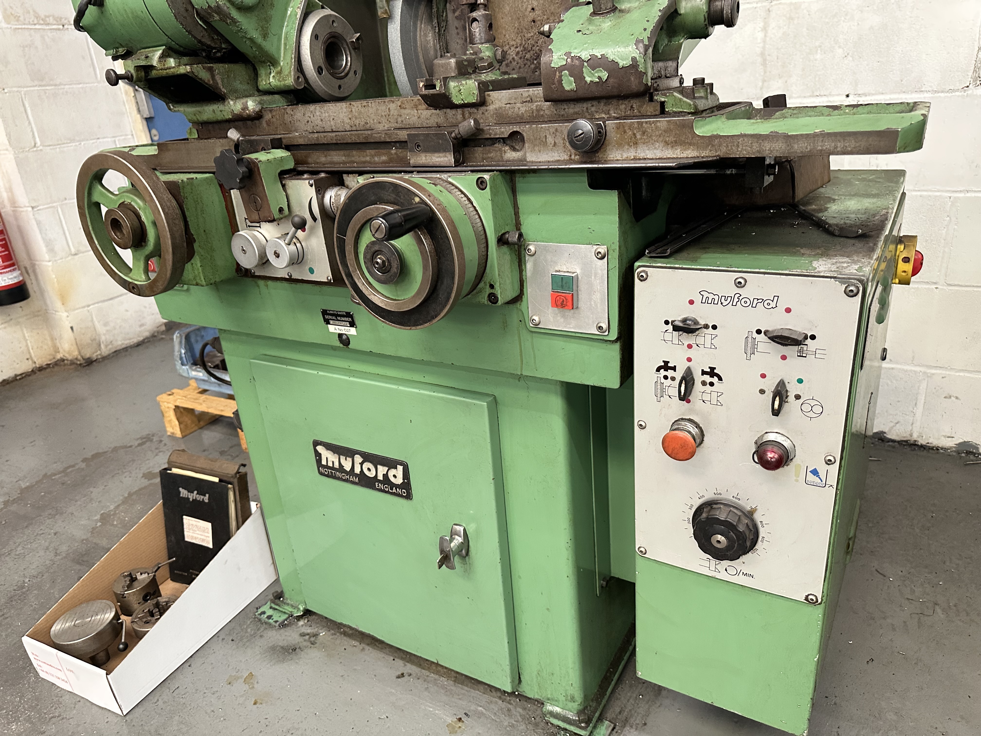 Myford MG-12 Cylindrical Grinder