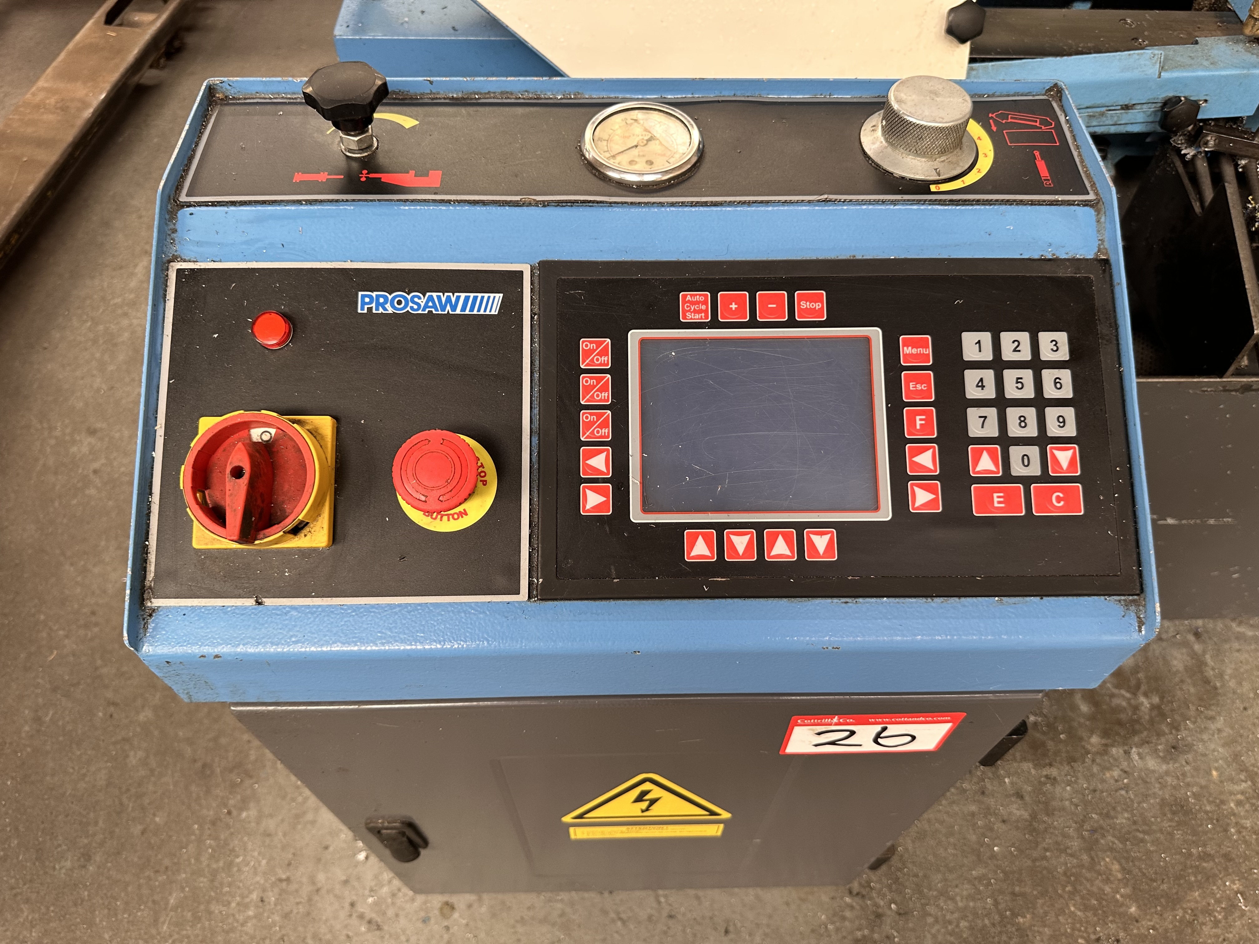 Karmetal Prosaw Pro300- RFA Fully Automatic Horizontal Bandsaw (2012)