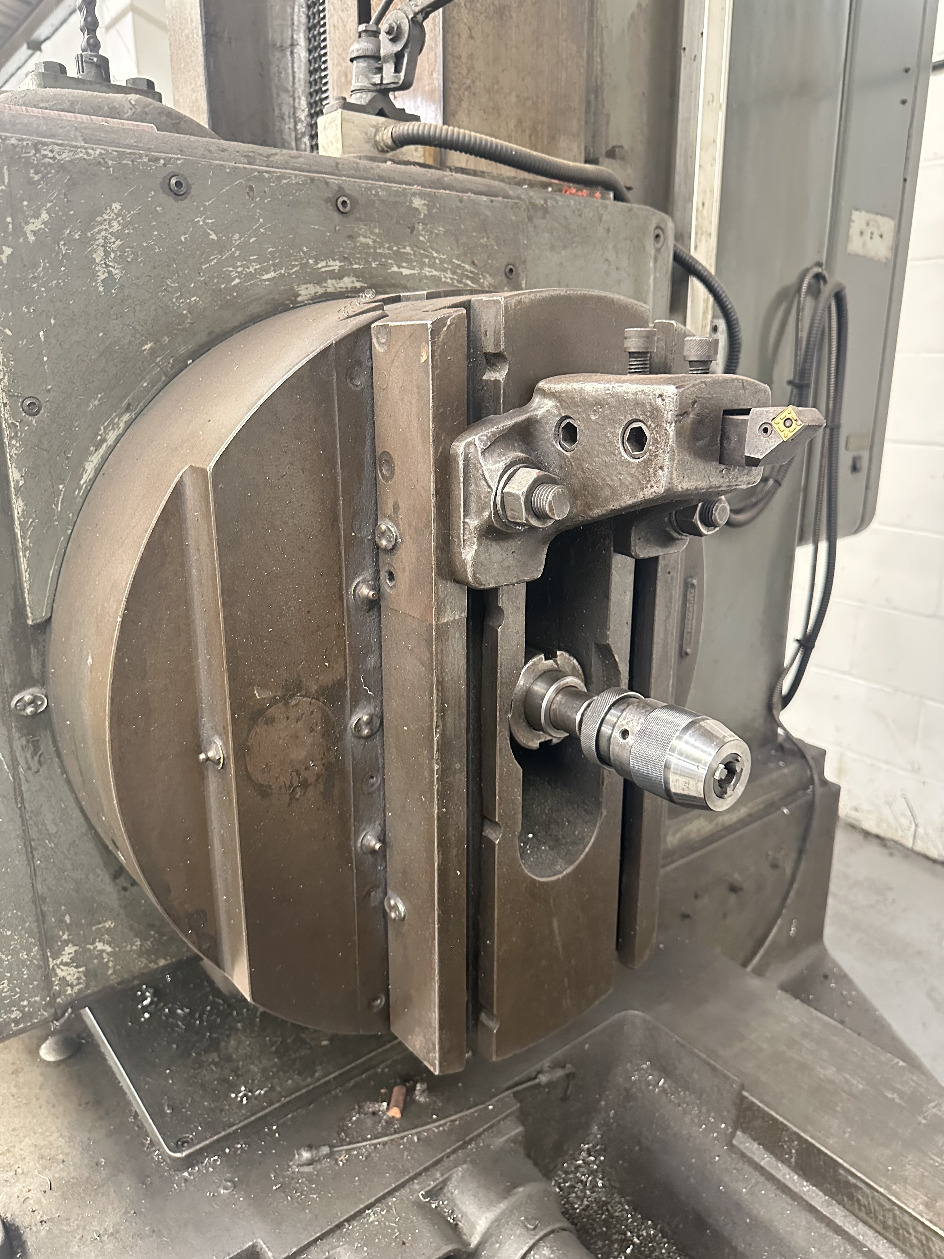 Richards PRT 2N Type Horizontal Boring Machine with Mitutoyo 3 Axis DRO 