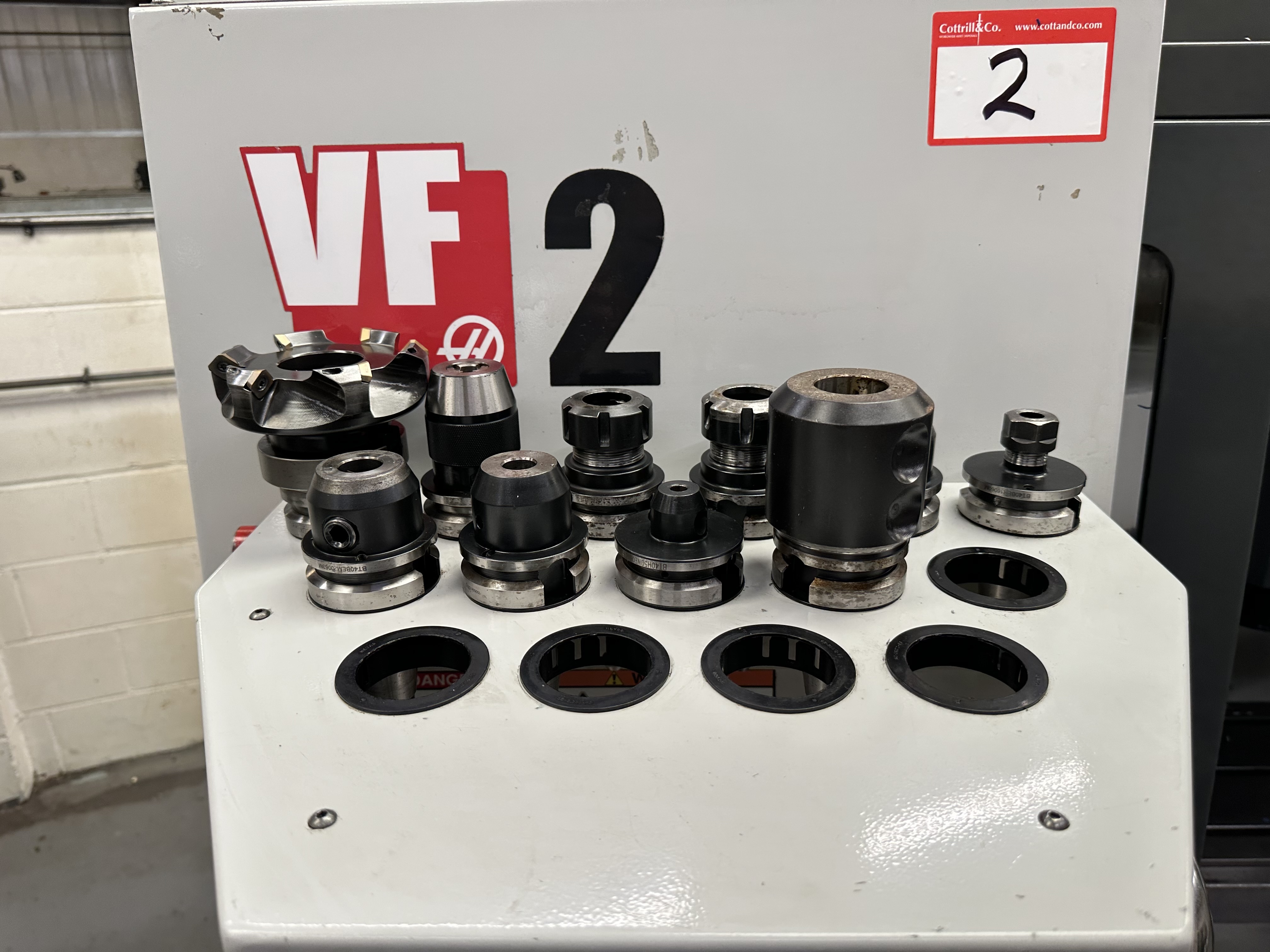 Haas VF-2CDE CNC Vertical Machining Centre with Haas CNC Control. (11/2009)