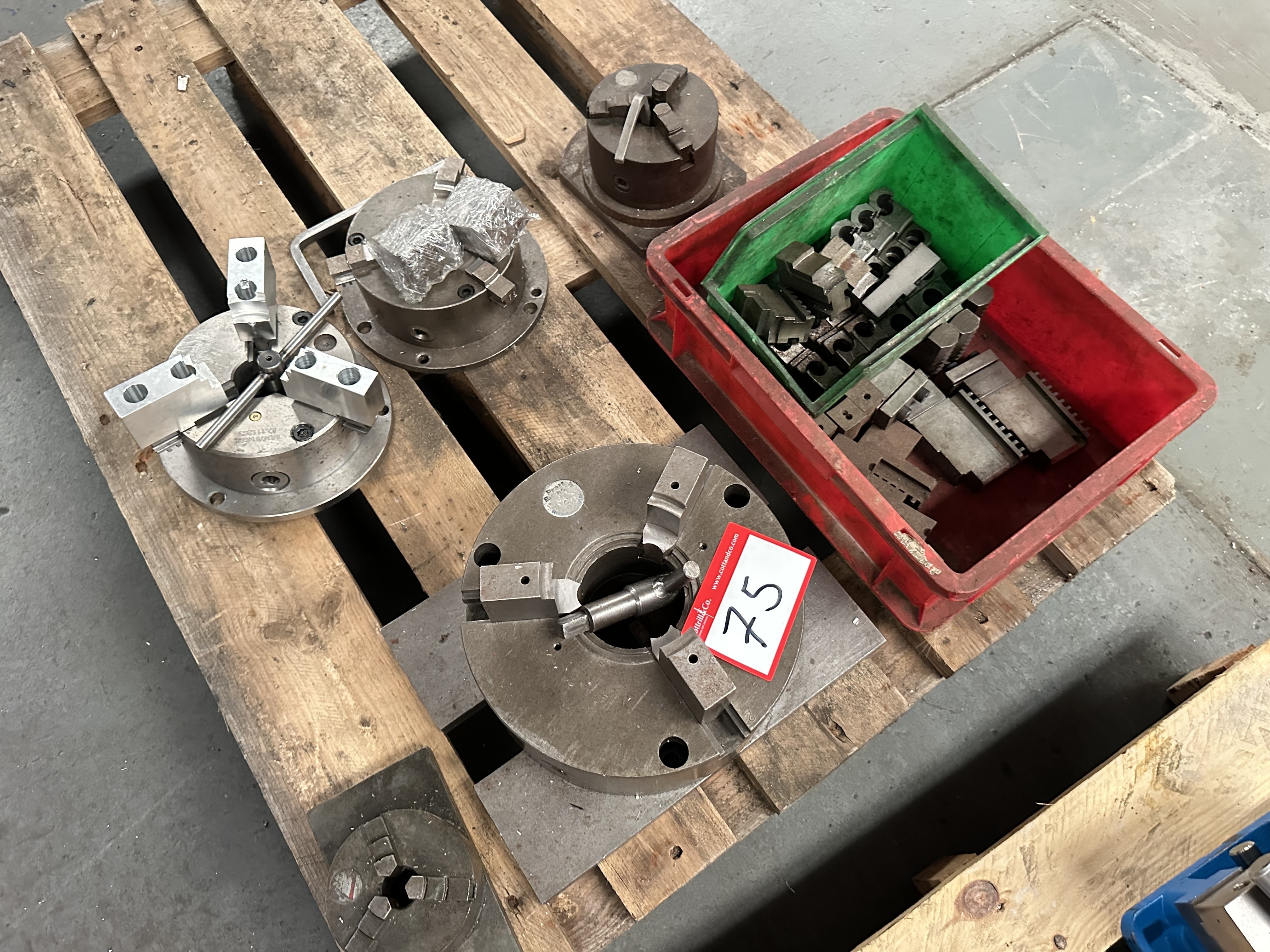 Selection of Table Mount 3 Jaw Chucks