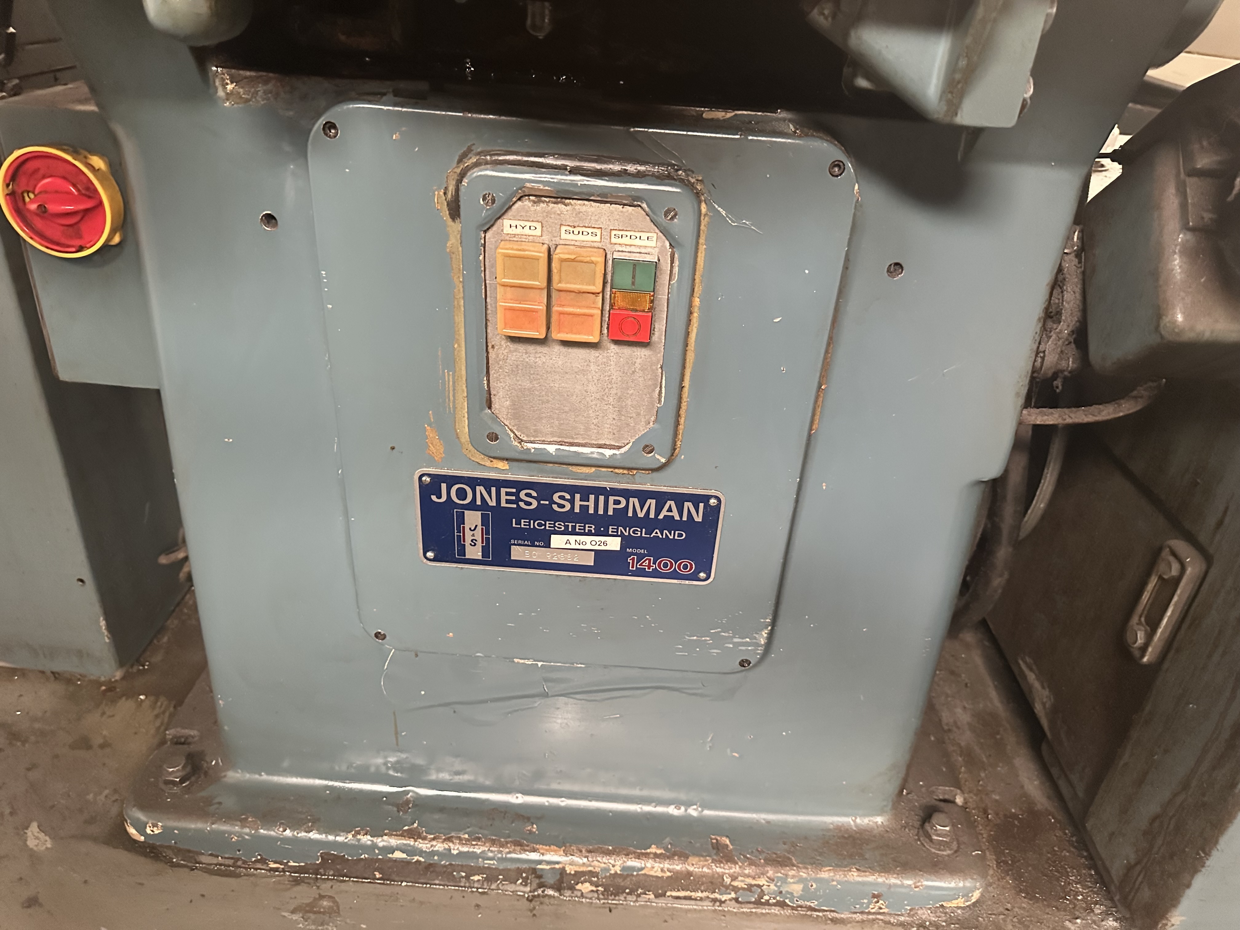 Jones & Shipman 1400 Surface Grinder