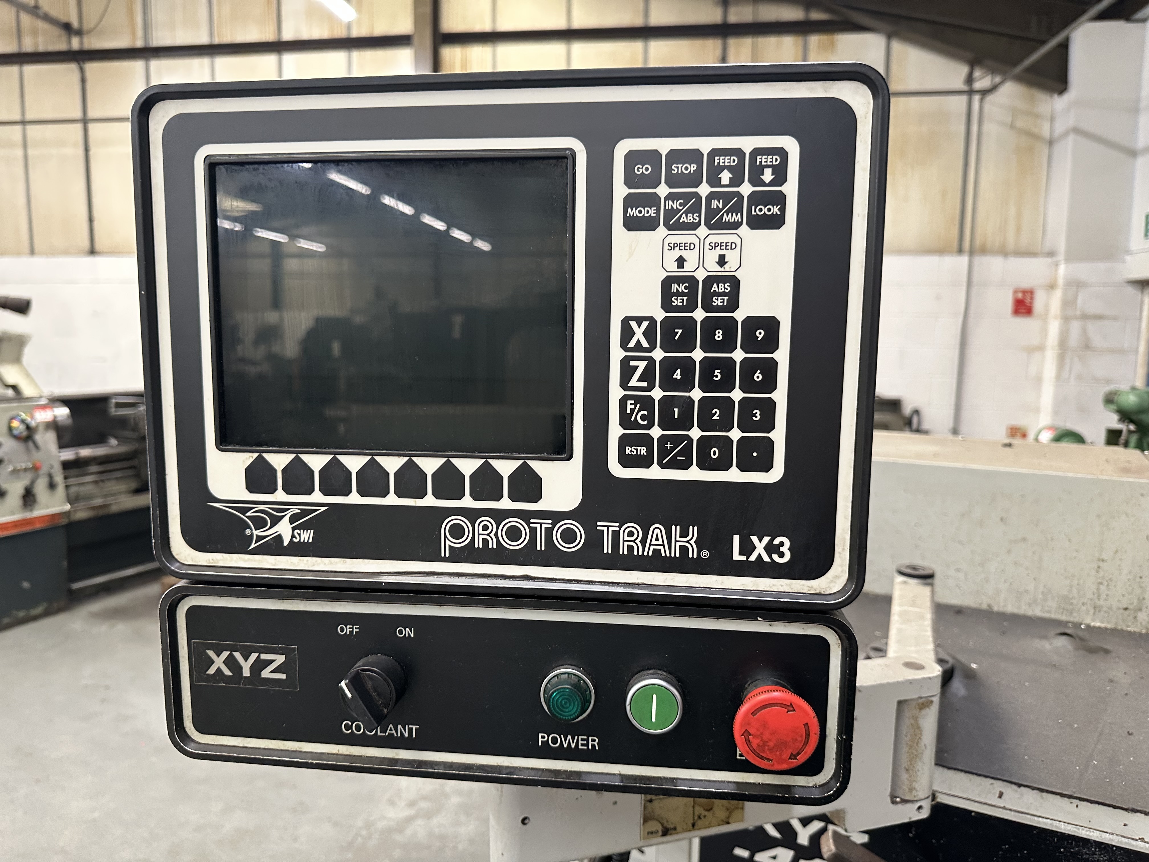 XYZ Proturn 410 CNC/Manual Lathe with Proto Trak LX3 Control
