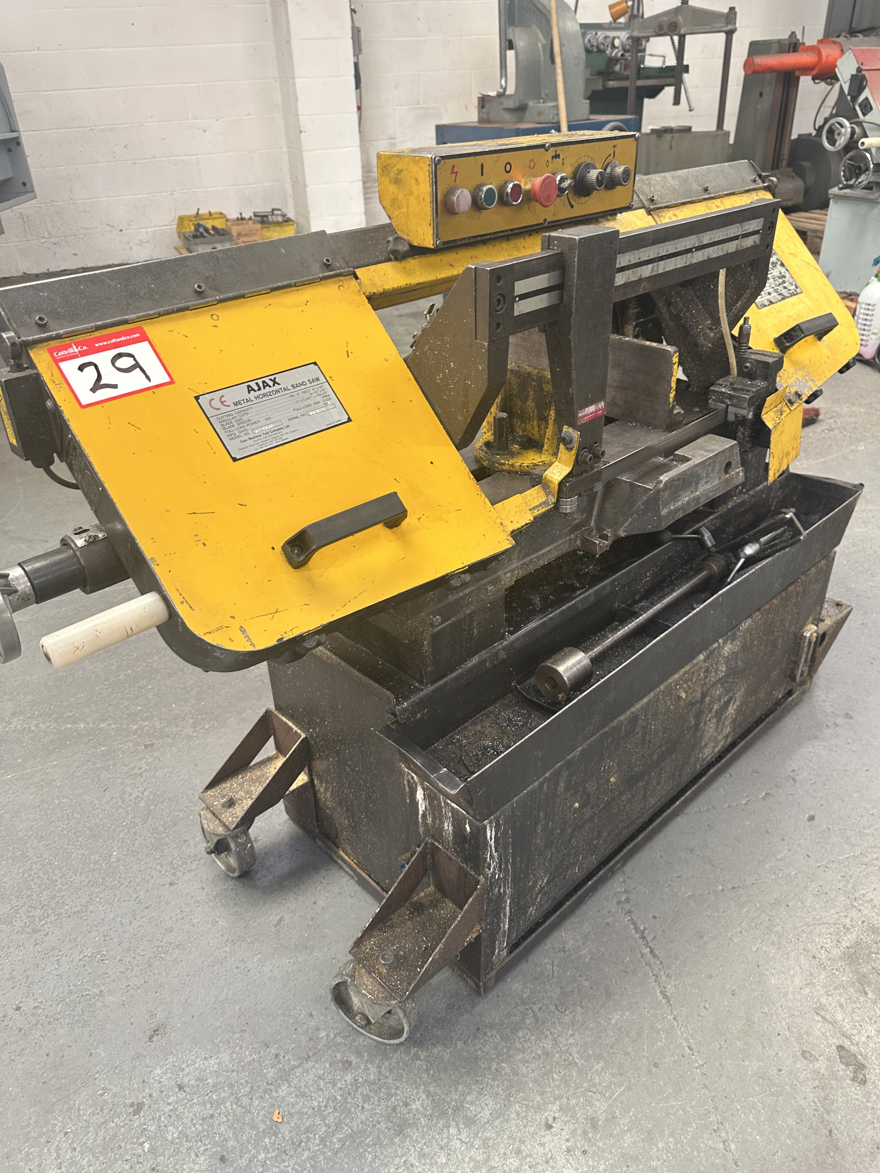 Ajax 9 x 16 Horizontal Bandsaw (1998)