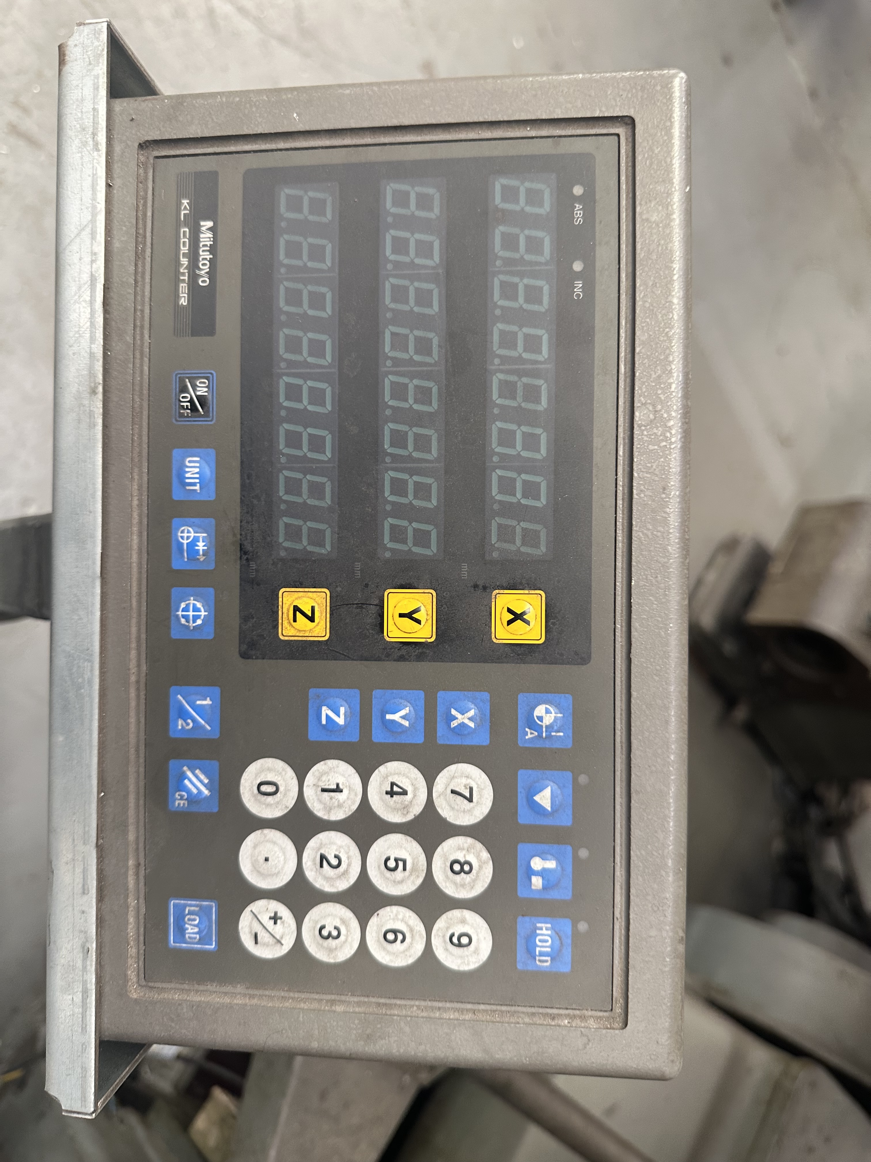 Richards PRT 2N Type Horizontal Boring Machine with Mitutoyo 3 Axis DRO 