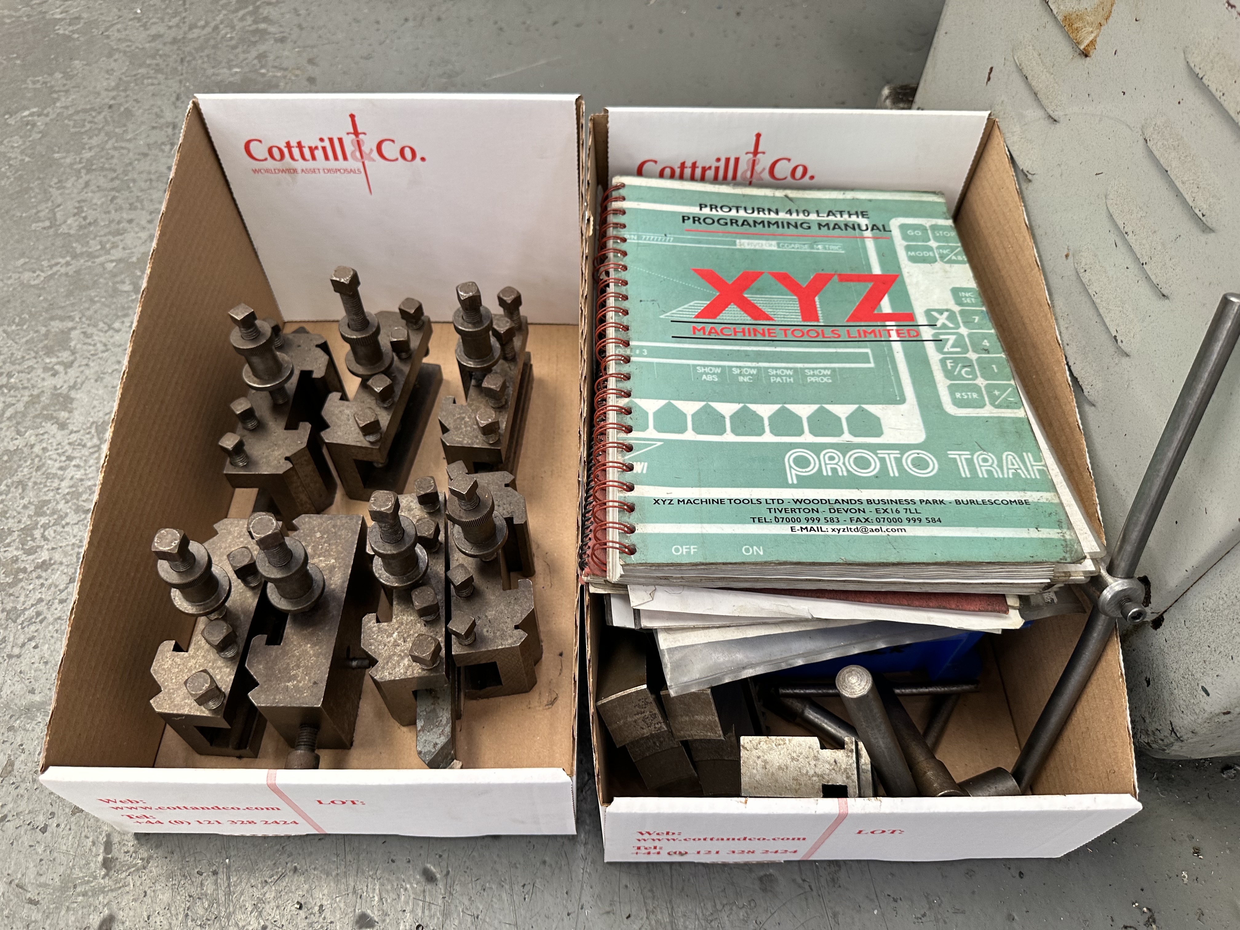 XYZ Proturn 410 CNC/Manual Lathe with Proto Trak LX3 Control