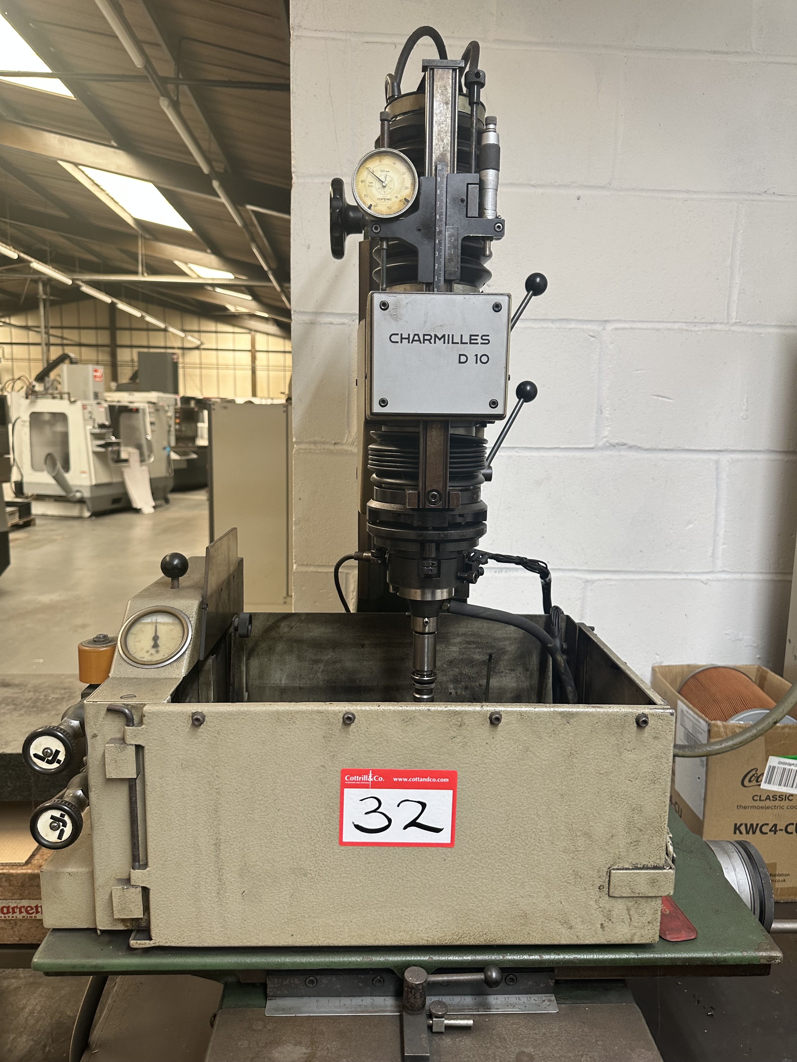Charmilles D10 Bench Mounted Spark Eroder