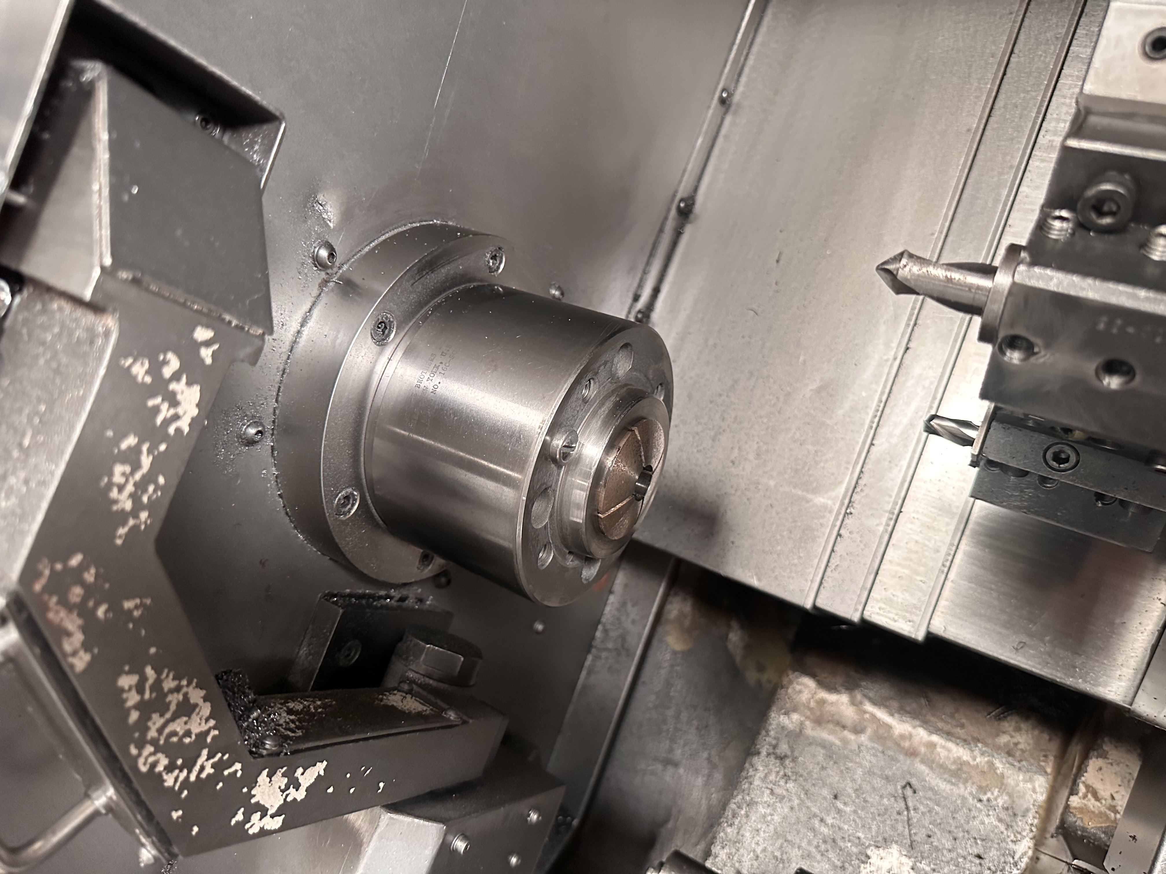 Hardinge Talent Slant Bed CNC Lathe Model TI with Fanuc OT-B CNC Control