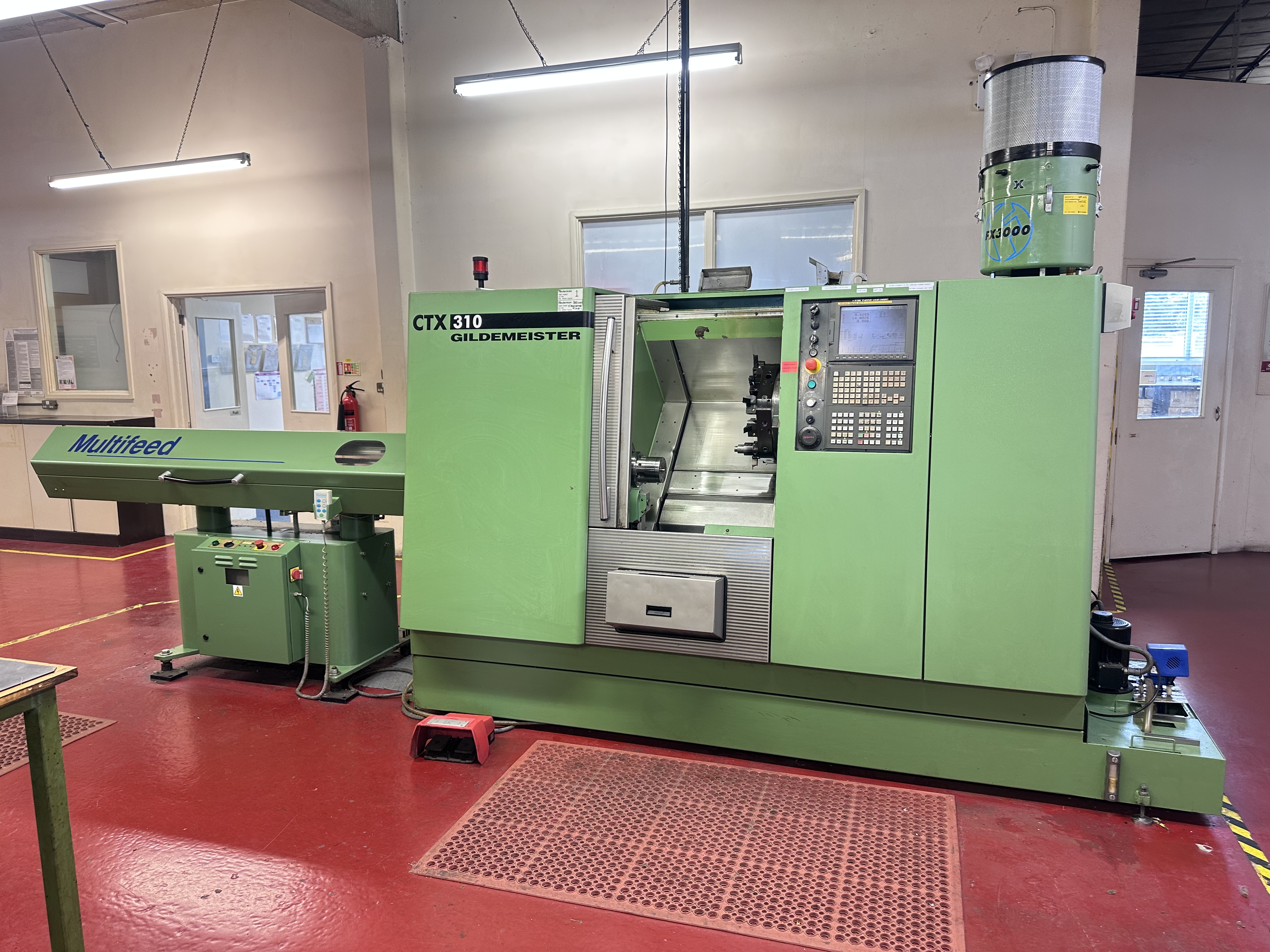 3487U - Phase 2 - Last Remaining Items - Good Quality Gildemeister CTX310 Lathes, Nakamura TMC-15 CNC Lathe, Jones & Shipman 1070 Grinders and Assortment of Tooling previous used in the manufacture of Precision Instruments