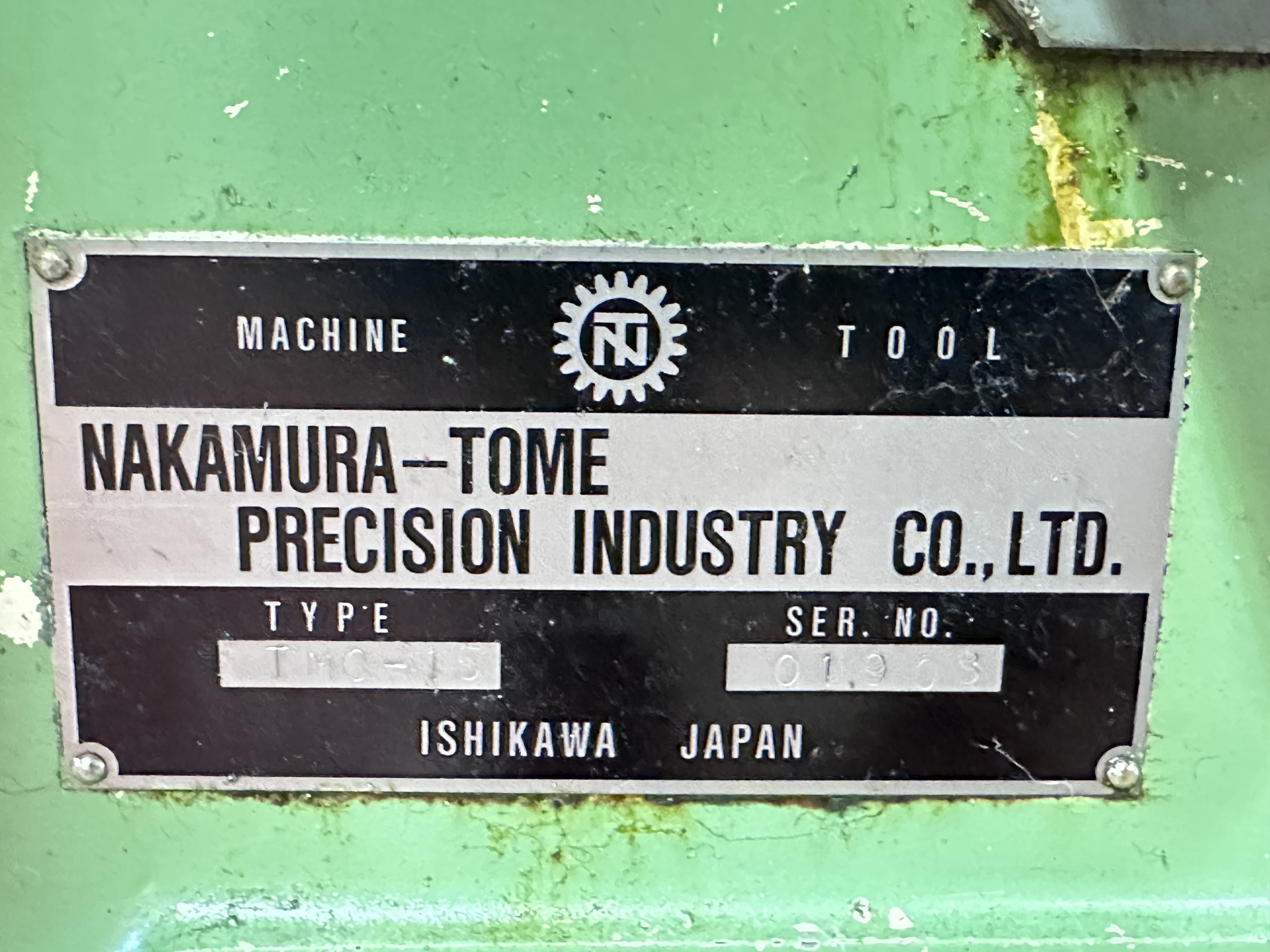 Nakamura - Tome TMC - 15 CNC Lathe