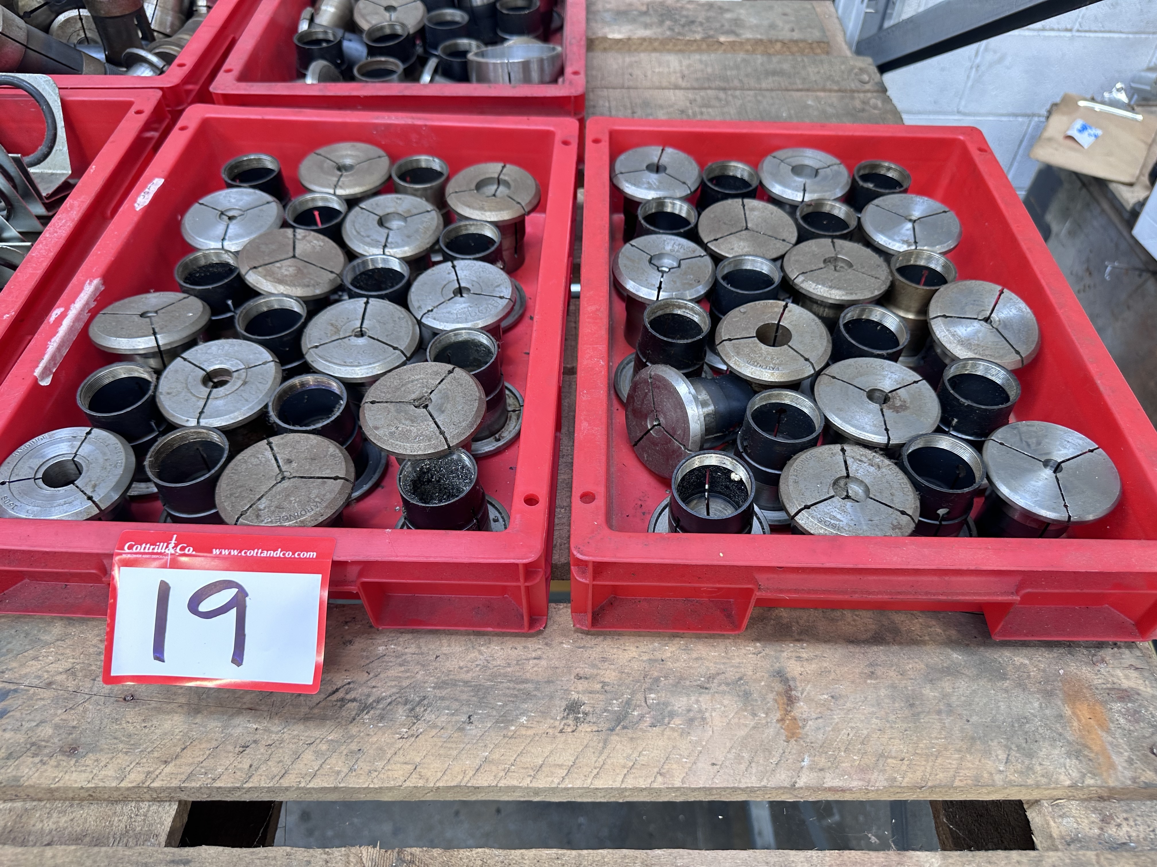 Selection of 16DS & 16C Collets Suitable for Hardinge Lathe